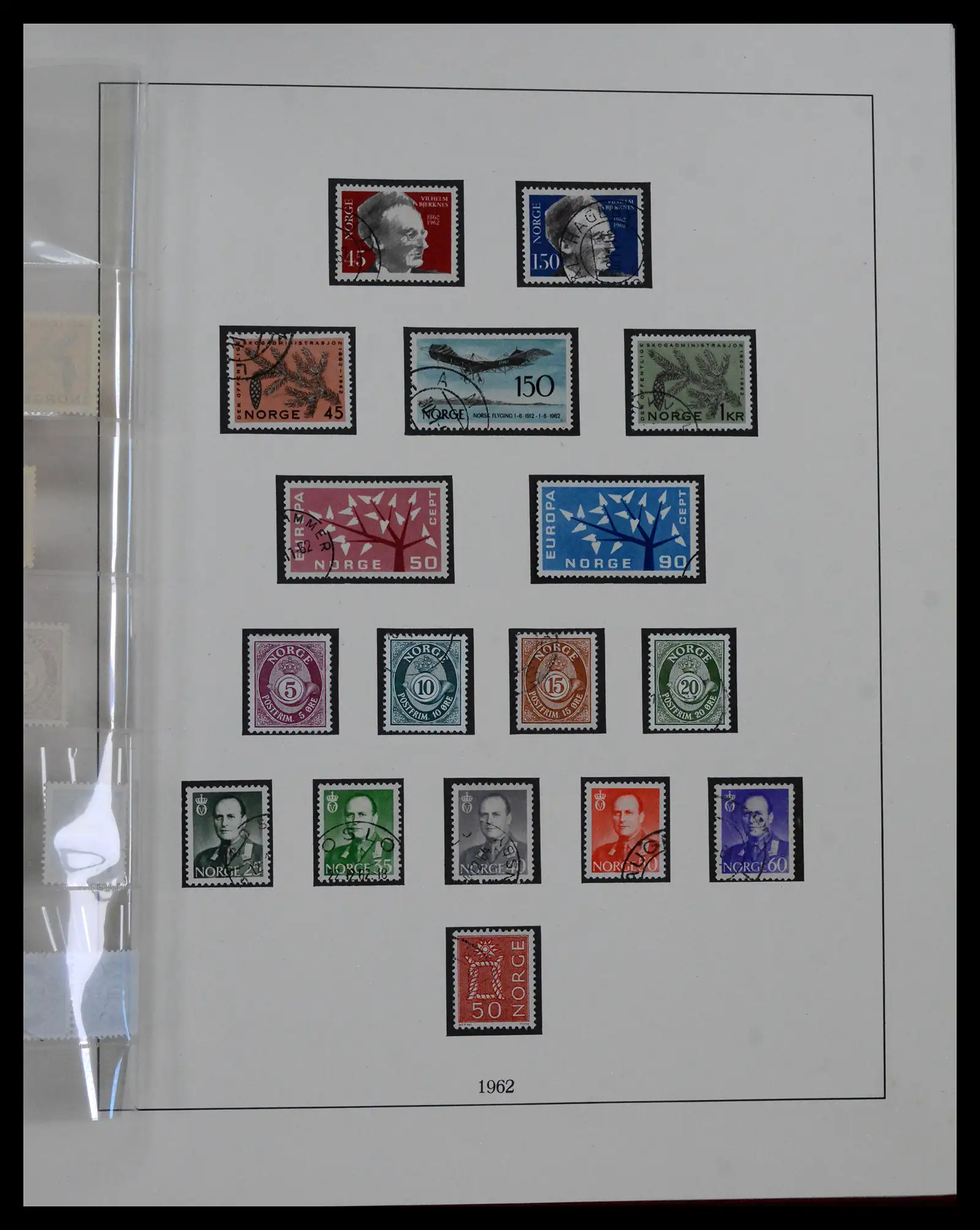 41719 0053 - Postzegelverzameling 41719 Noorwegen 1855-1998.