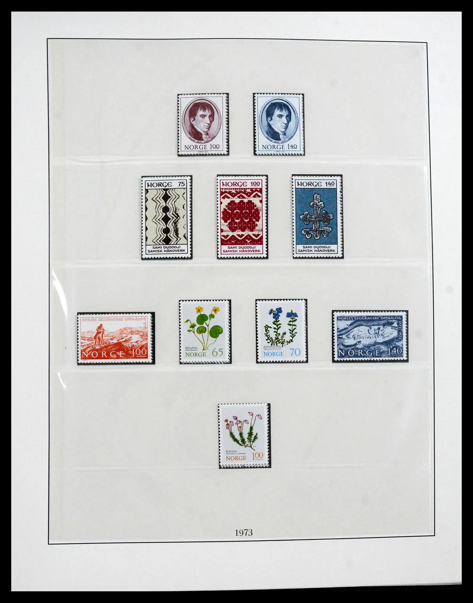 41719 0087 - Postzegelverzameling 41719 Noorwegen 1855-1998.