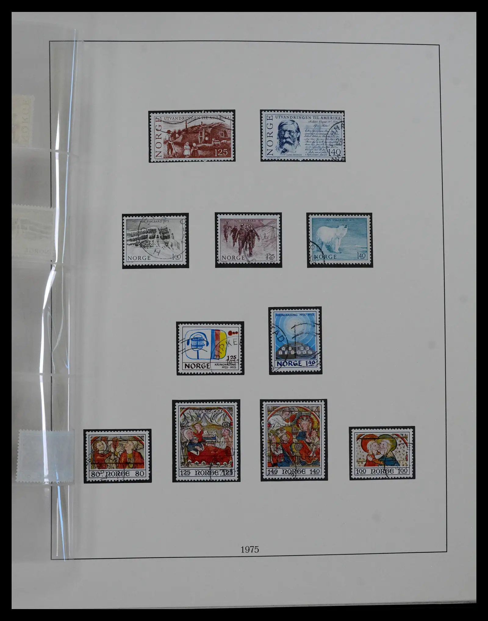 41719 0094 - Postzegelverzameling 41719 Noorwegen 1855-1998.