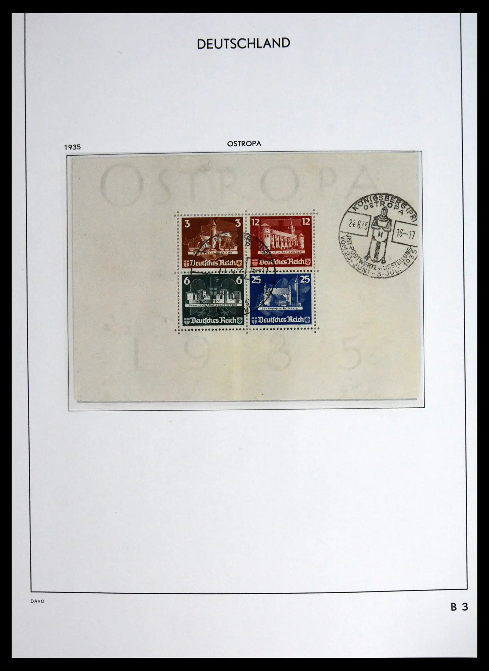 41720 0058 - Stamp collection 41720 Germany Reich complete 1872-1945.