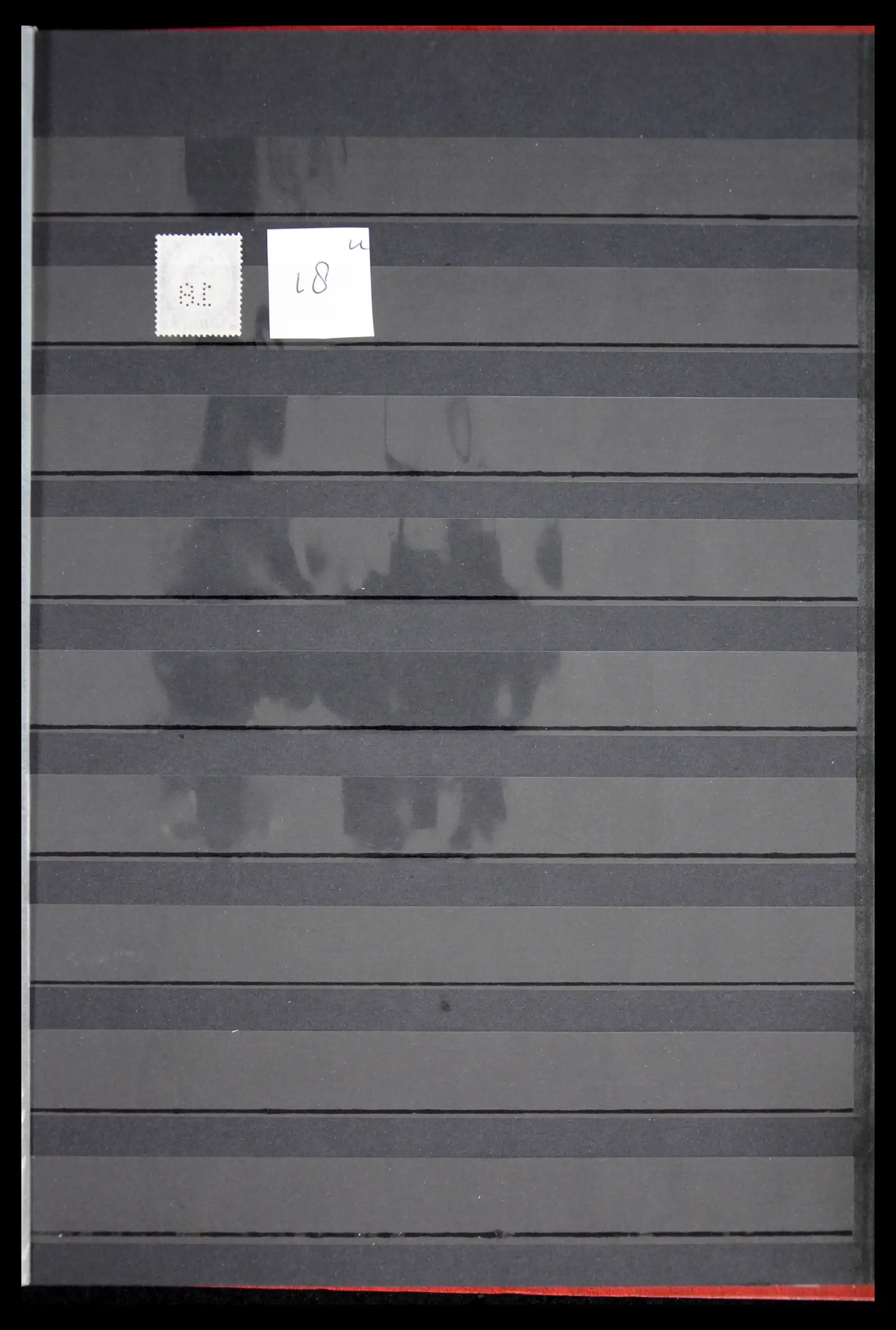 41721 0059 - Stamp collection 41721 Great Britain perfins 1900-1970.