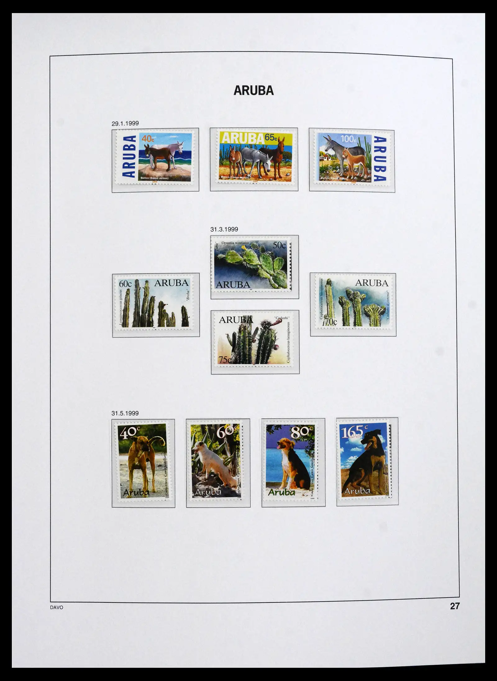 41732 0027 - Postzegelverzameling 41732 Aruba 1986-2025!!
