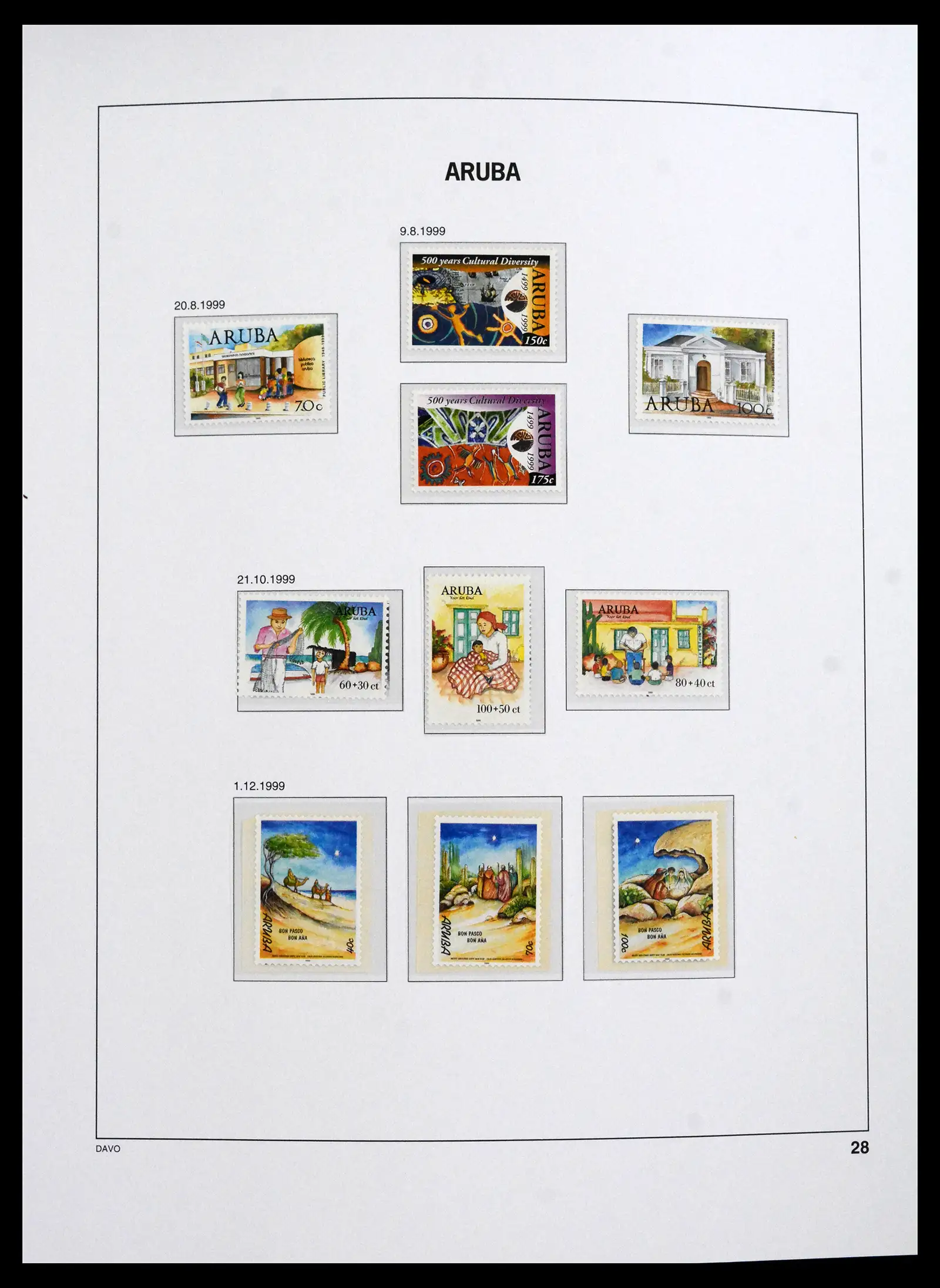 41732 0028 - Postzegelverzameling 41732 Aruba 1986-2025!!