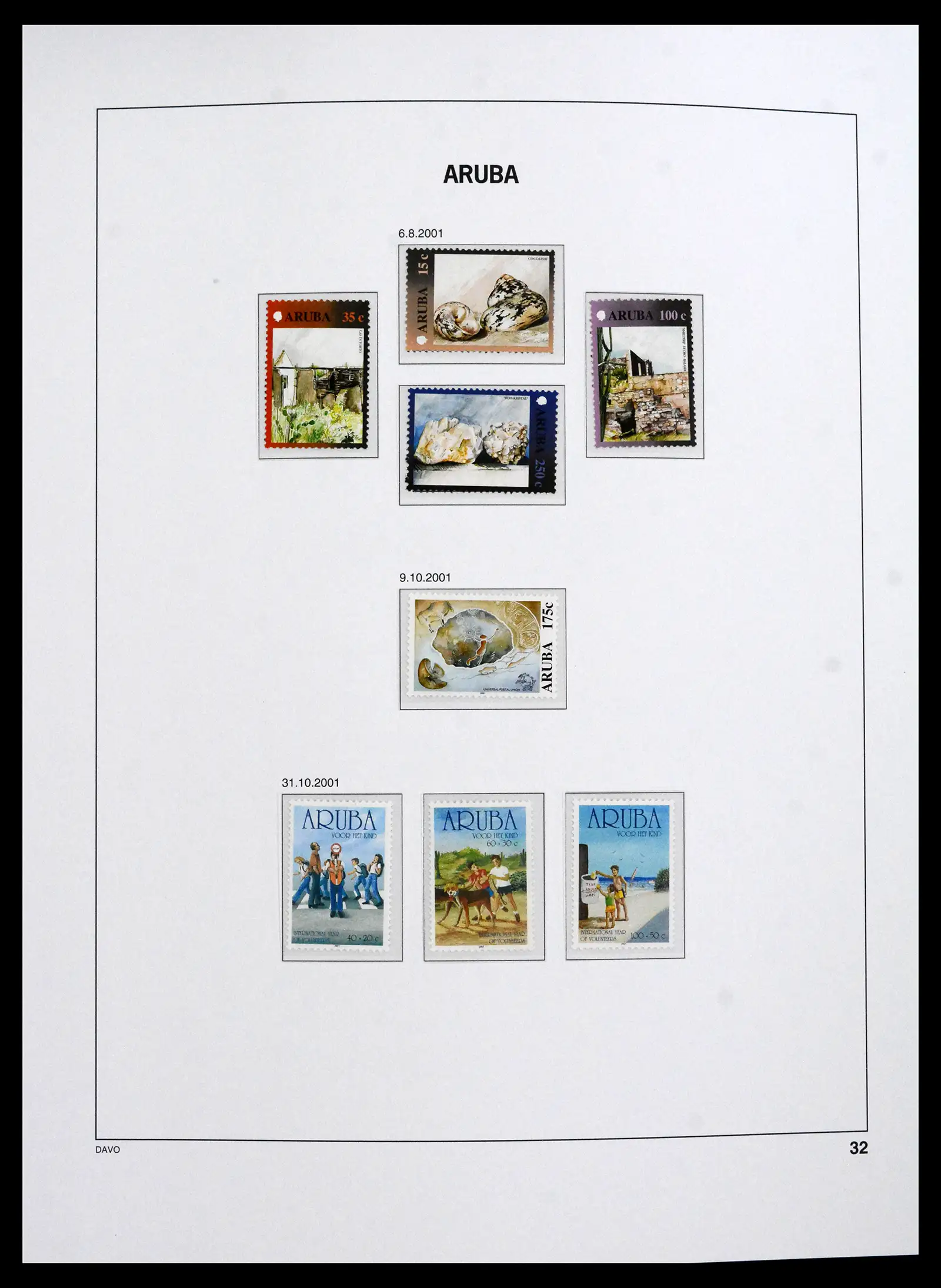 41732 0032 - Postzegelverzameling 41732 Aruba 1986-2025!!