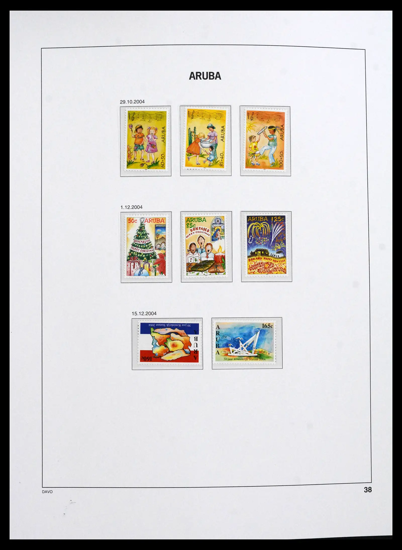 41732 0038 - Postzegelverzameling 41732 Aruba 1986-2025!!