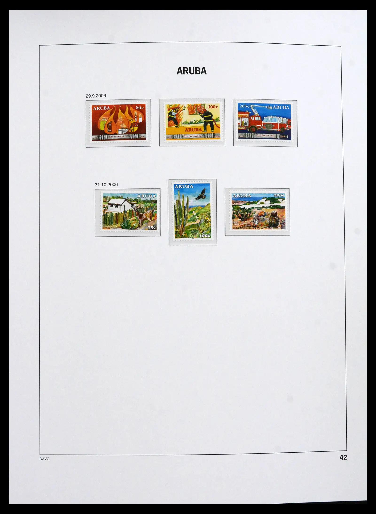 41732 0042 - Postzegelverzameling 41732 Aruba 1986-2025!!