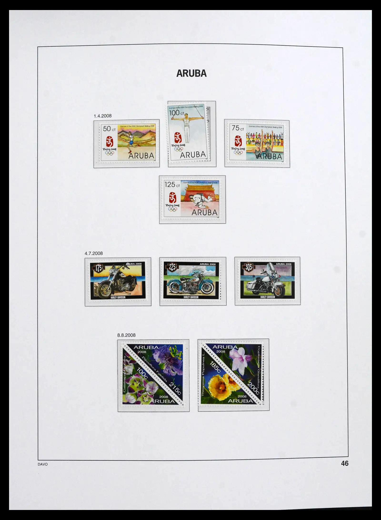 41732 0046 - Postzegelverzameling 41732 Aruba 1986-2025!!