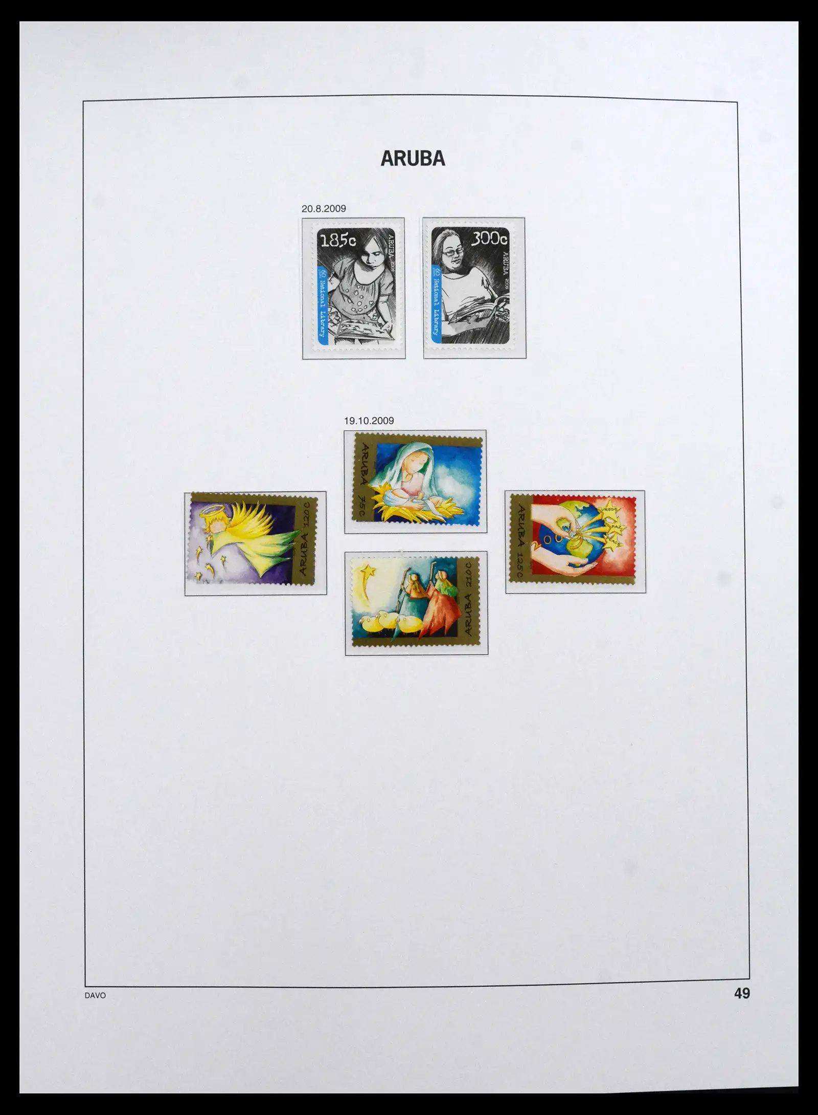 41732 0049 - Postzegelverzameling 41732 Aruba 1986-2025!!