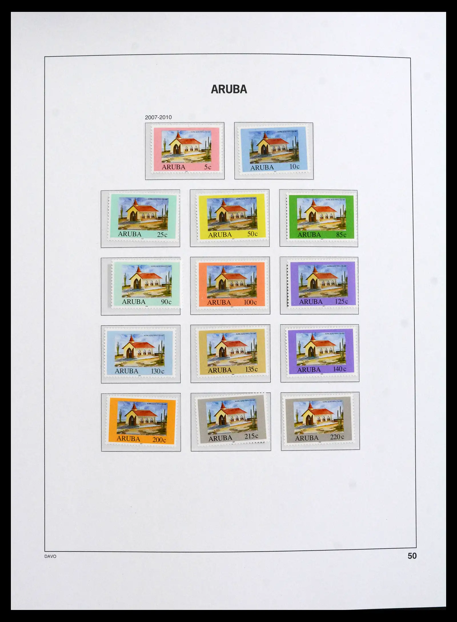 41732 0050 - Postzegelverzameling 41732 Aruba 1986-2025!!