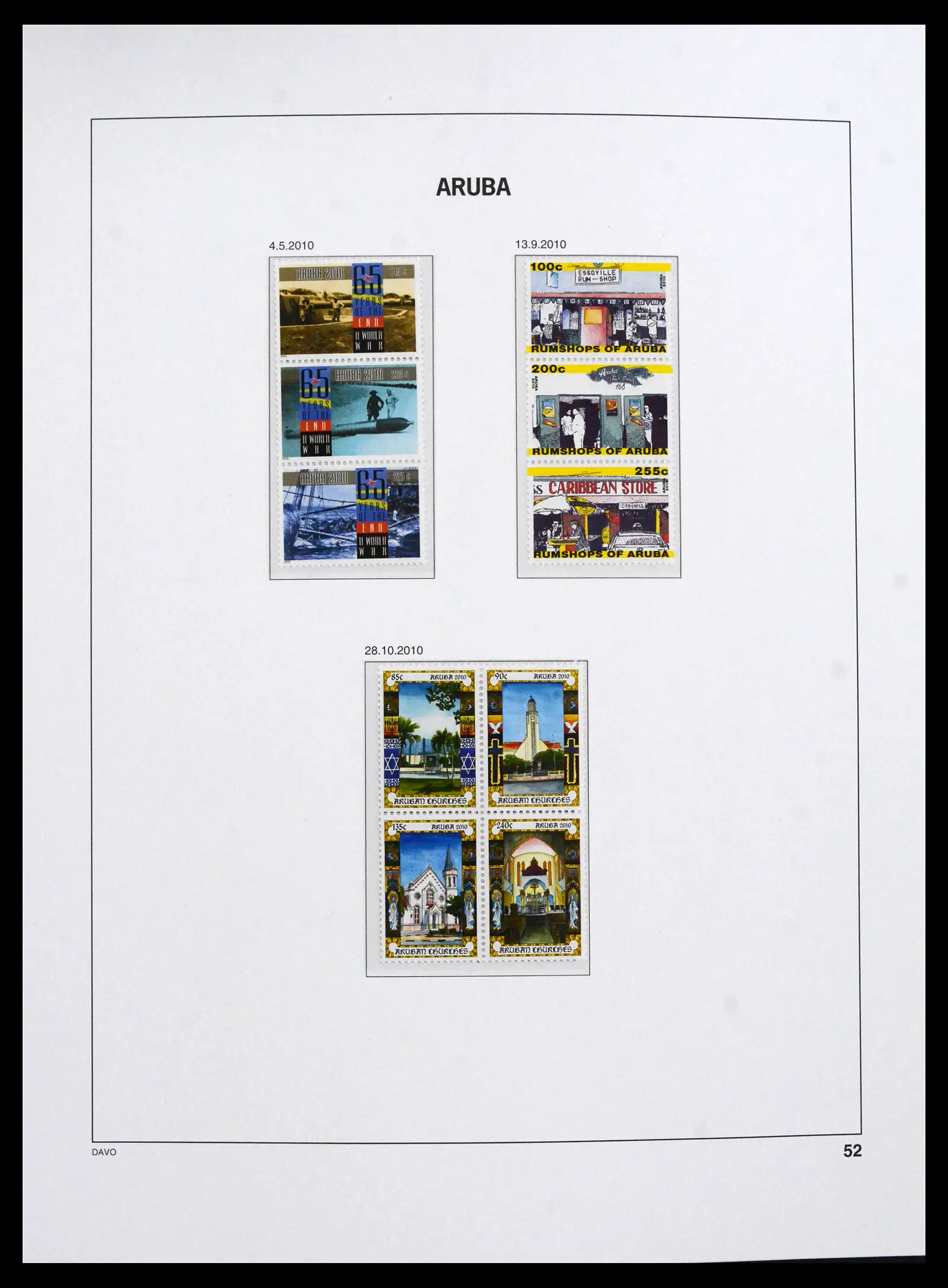 41732 0052 - Postzegelverzameling 41732 Aruba 1986-2025!!