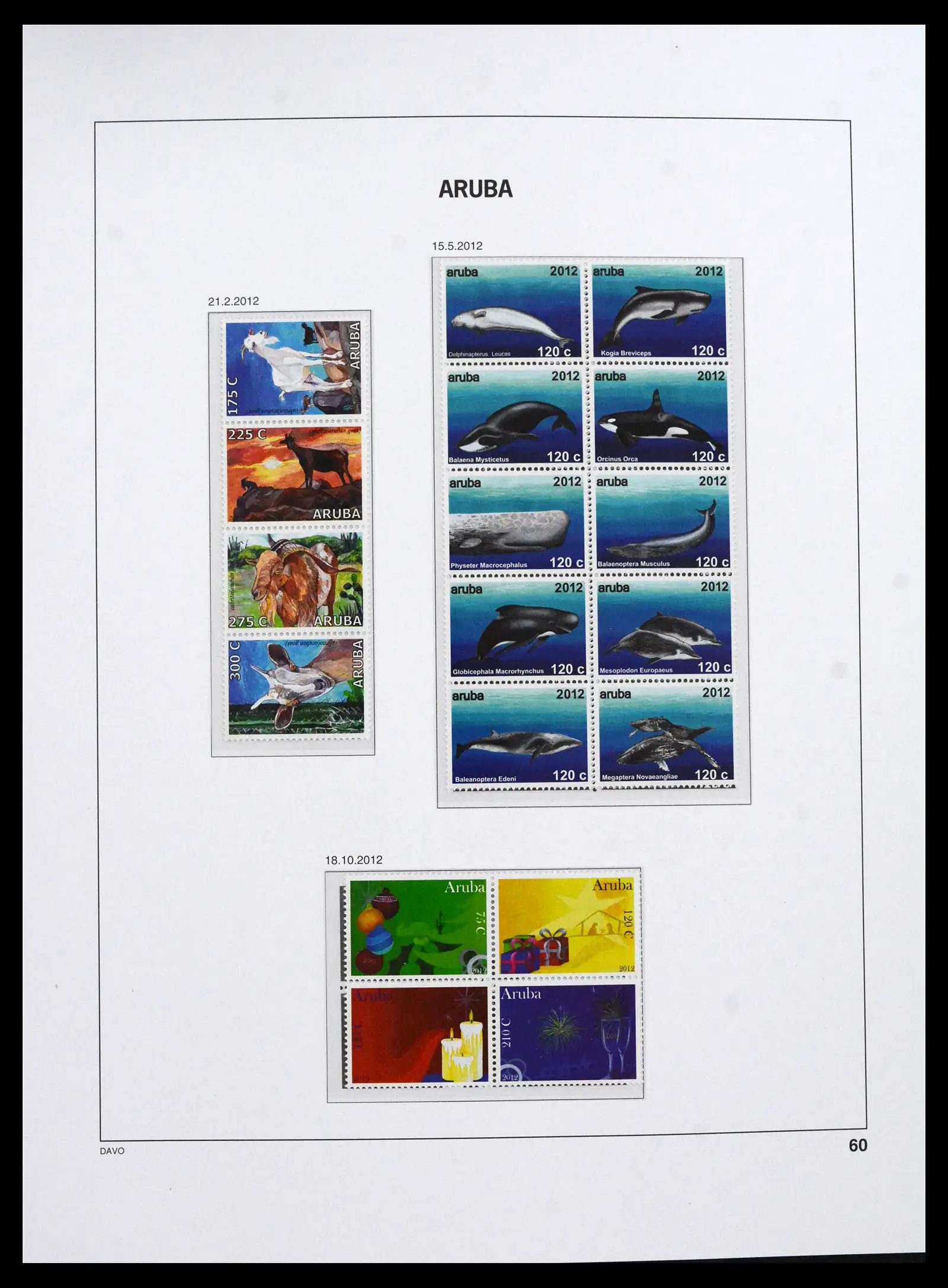 41732 0060 - Postzegelverzameling 41732 Aruba 1986-2025!!