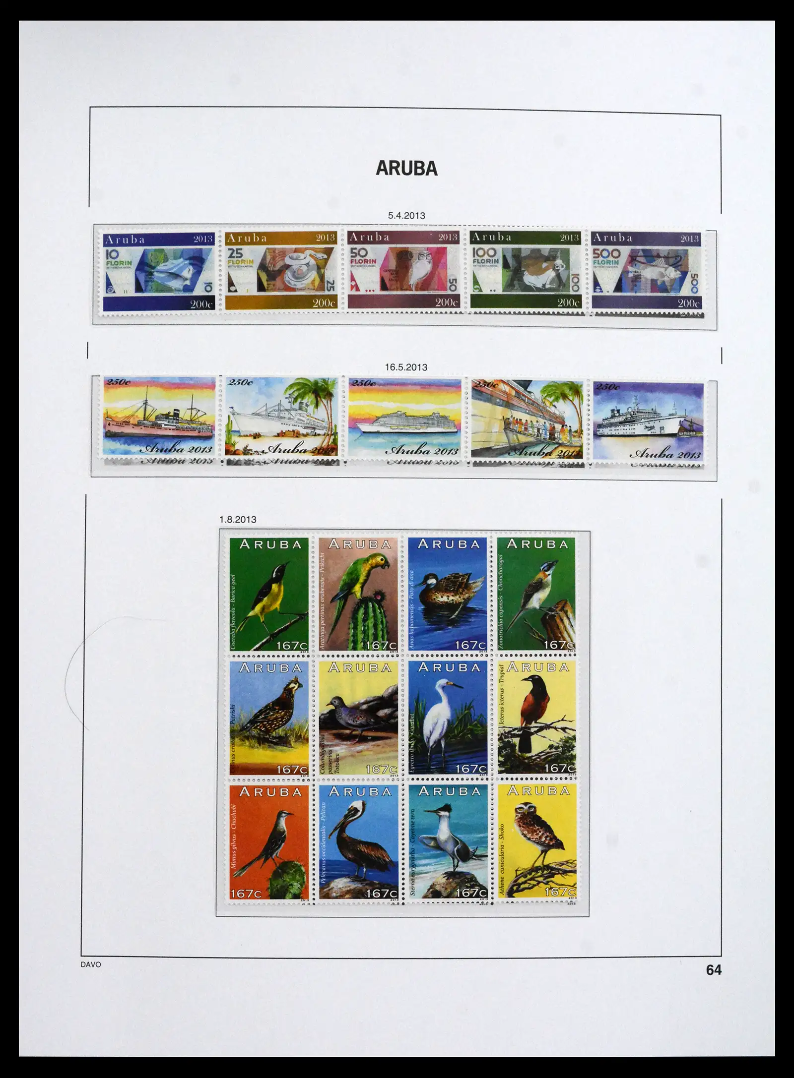 41732 0064 - Postzegelverzameling 41732 Aruba 1986-2025!!