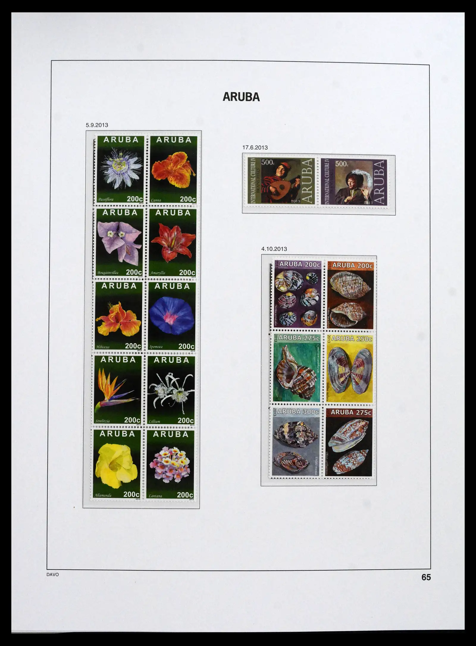 41732 0065 - Postzegelverzameling 41732 Aruba 1986-2025!!