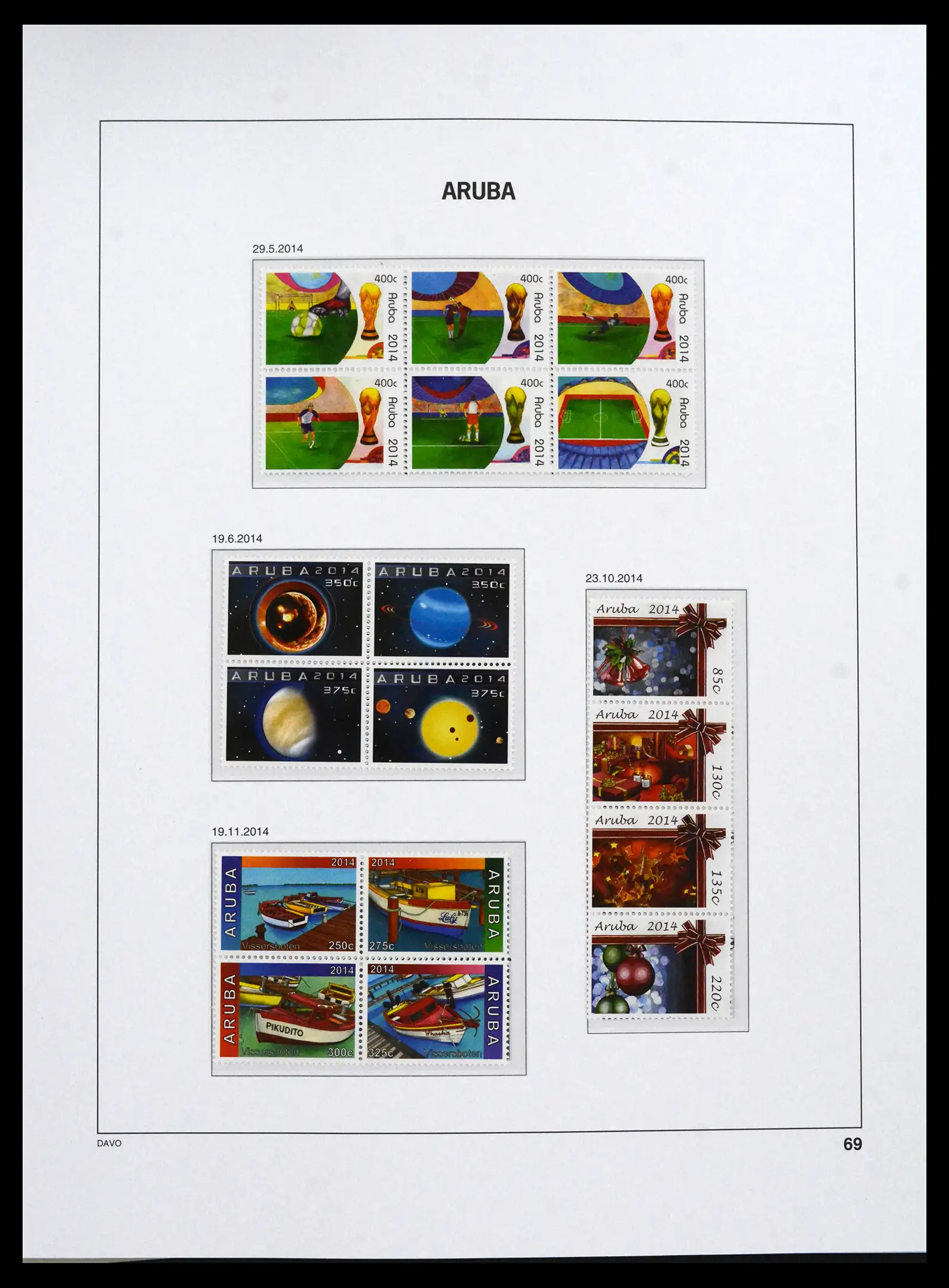 41732 0069 - Postzegelverzameling 41732 Aruba 1986-2025!!