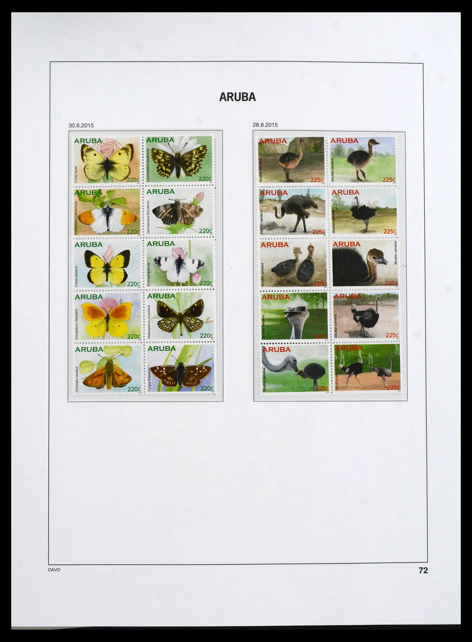 41732 0072 - Postzegelverzameling 41732 Aruba 1986-2025!!