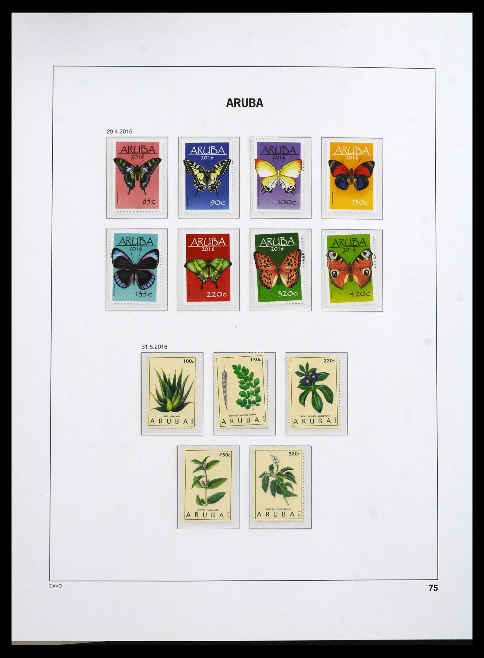 41732 0075 - Postzegelverzameling 41732 Aruba 1986-2025!!