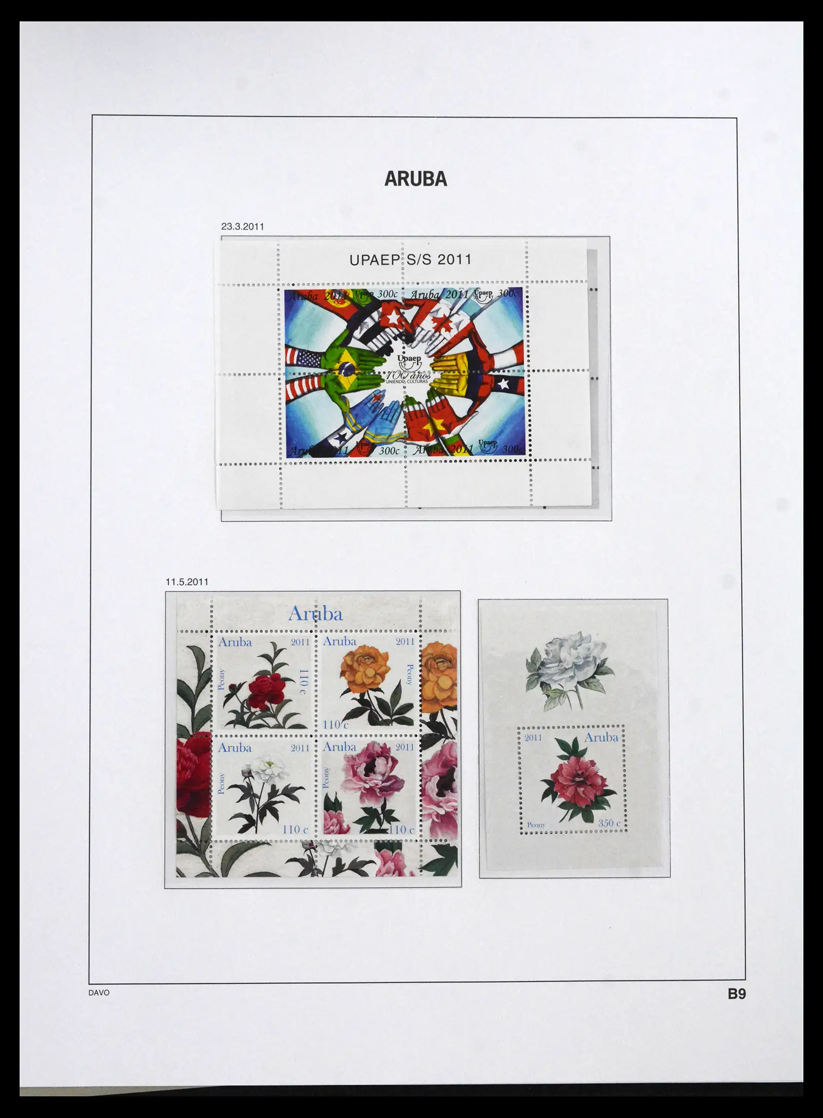 41732 0087 - Postzegelverzameling 41732 Aruba 1986-2025!!