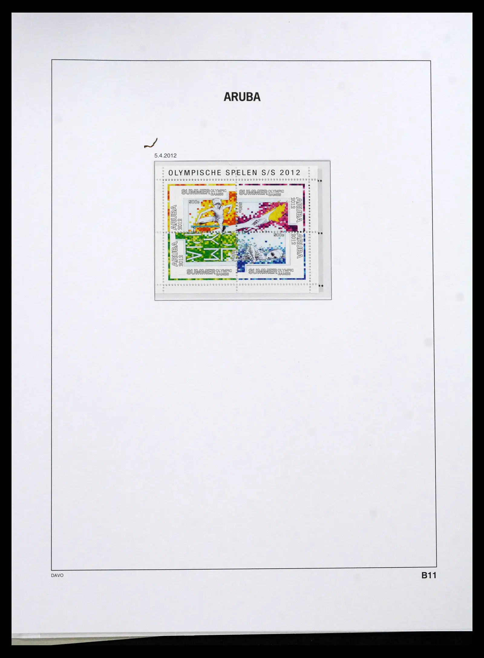 41732 0089 - Postzegelverzameling 41732 Aruba 1986-2025!!