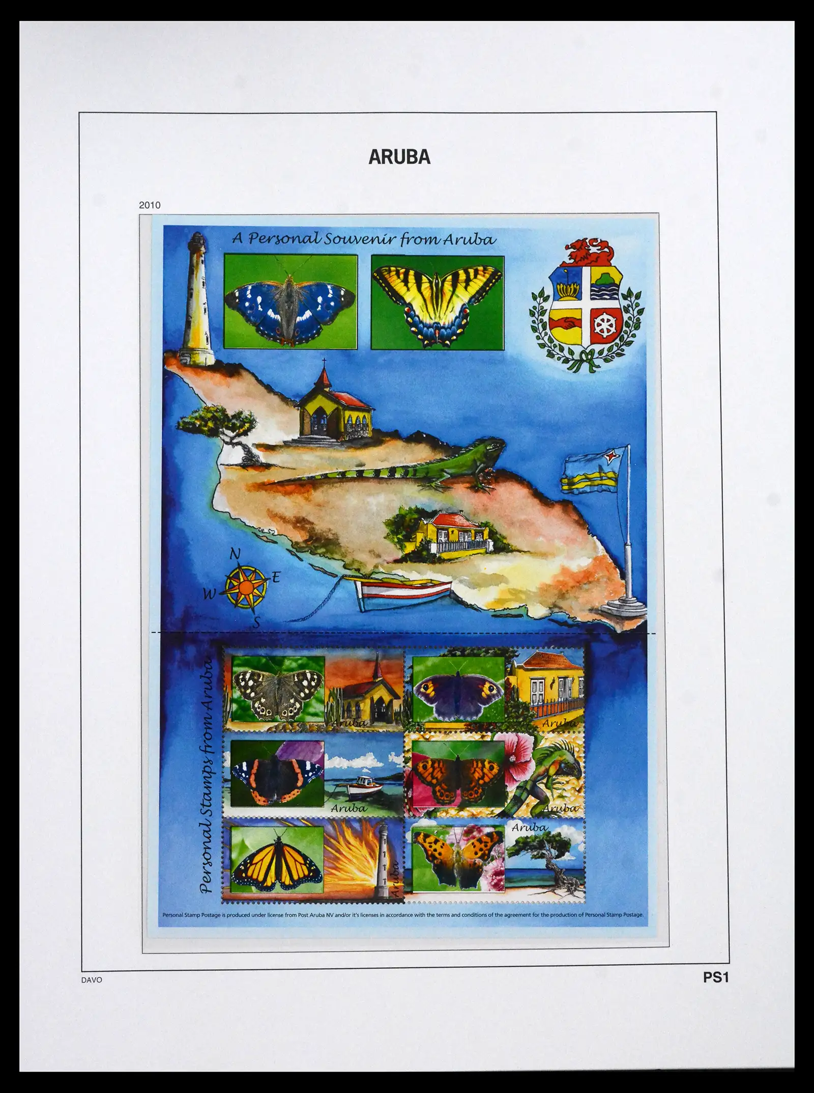 41732 0091 - Postzegelverzameling 41732 Aruba 1986-2025!!