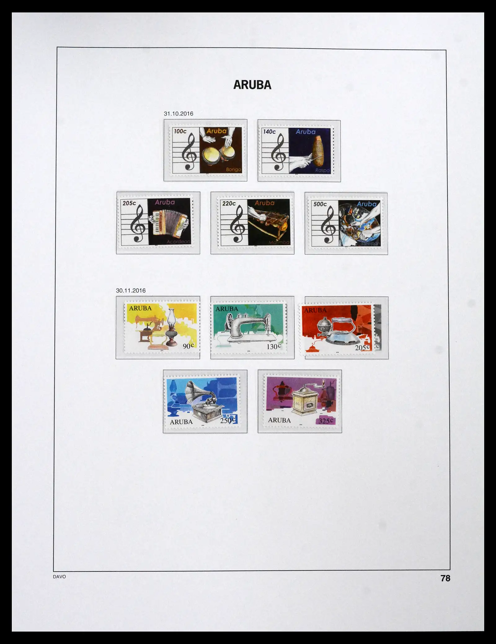 41732 0094 - Postzegelverzameling 41732 Aruba 1986-2025!!