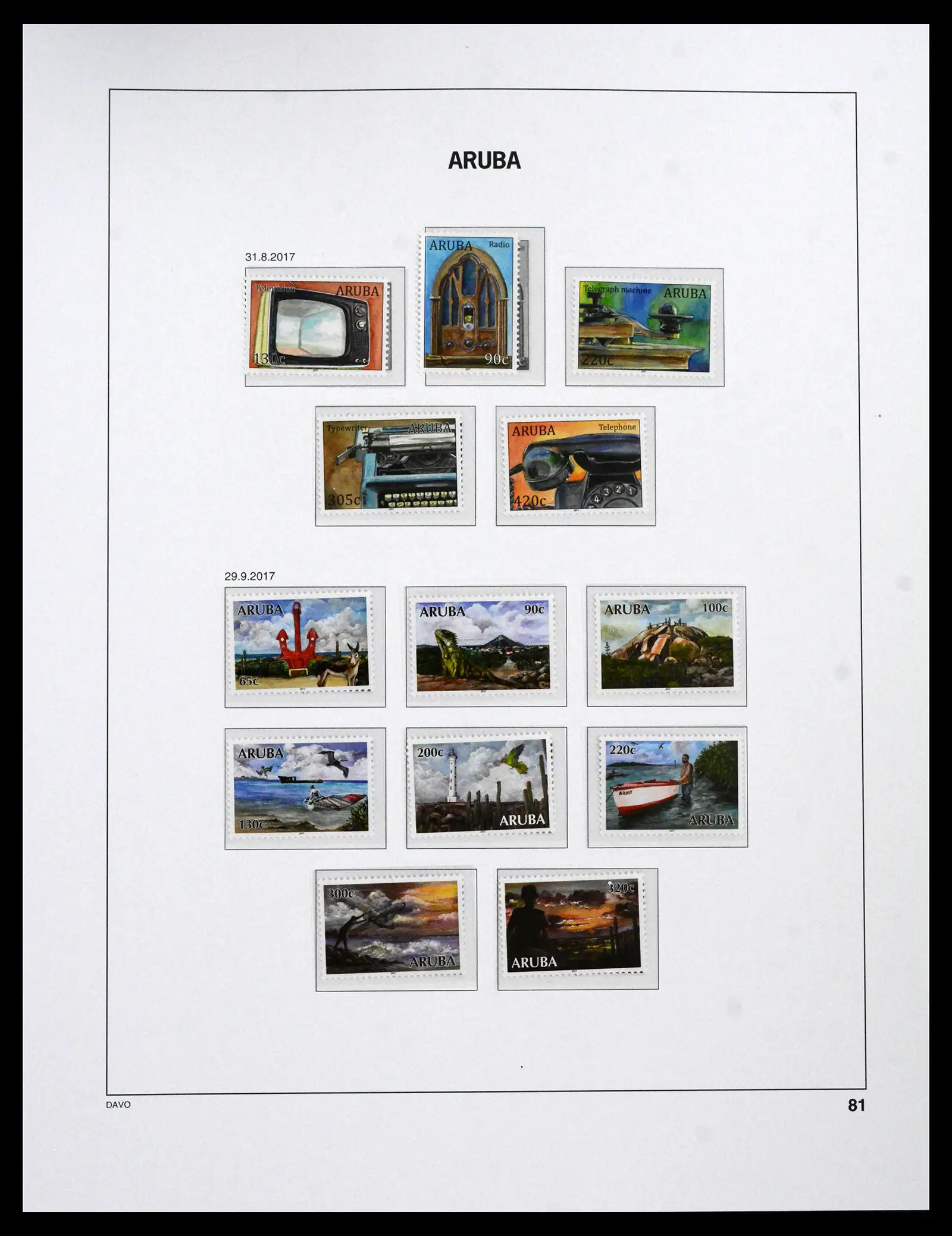 41732 0097 - Postzegelverzameling 41732 Aruba 1986-2025!!