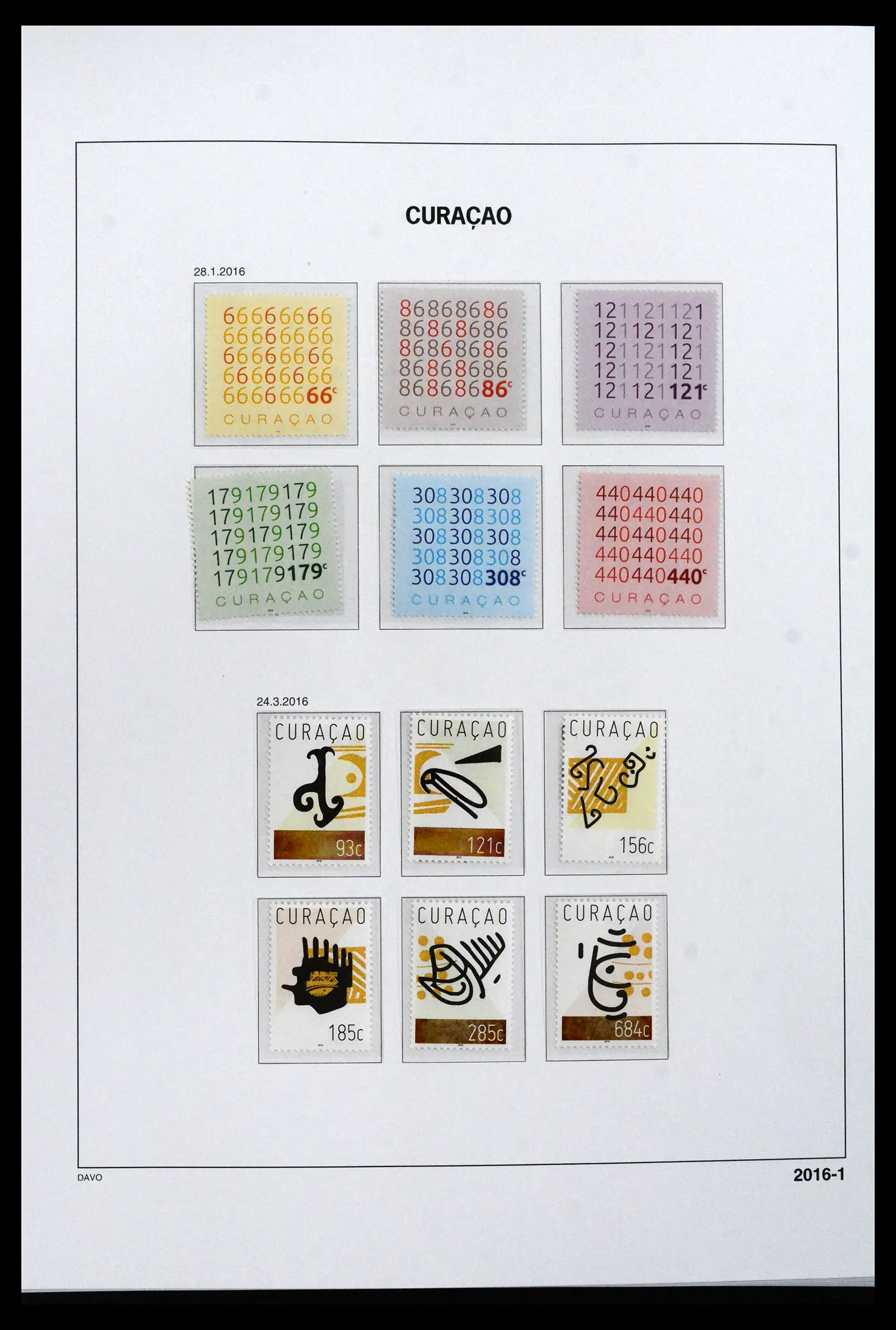 41733 0001 - Stamp collection 41733 Dutch Antilles 1990-2025!!