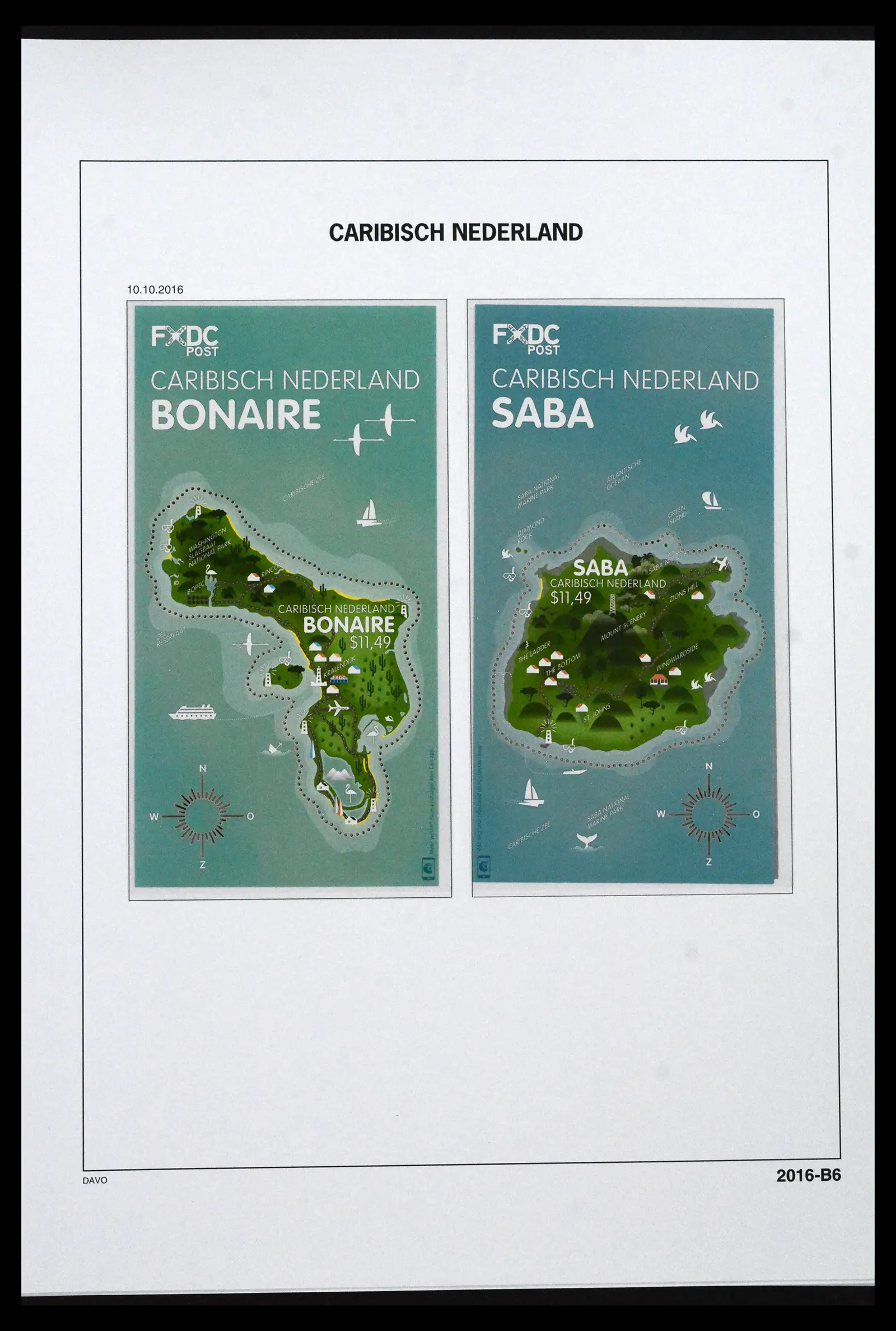 41733 0014 - Stamp collection 41733 Dutch Antilles 1990-2025!!