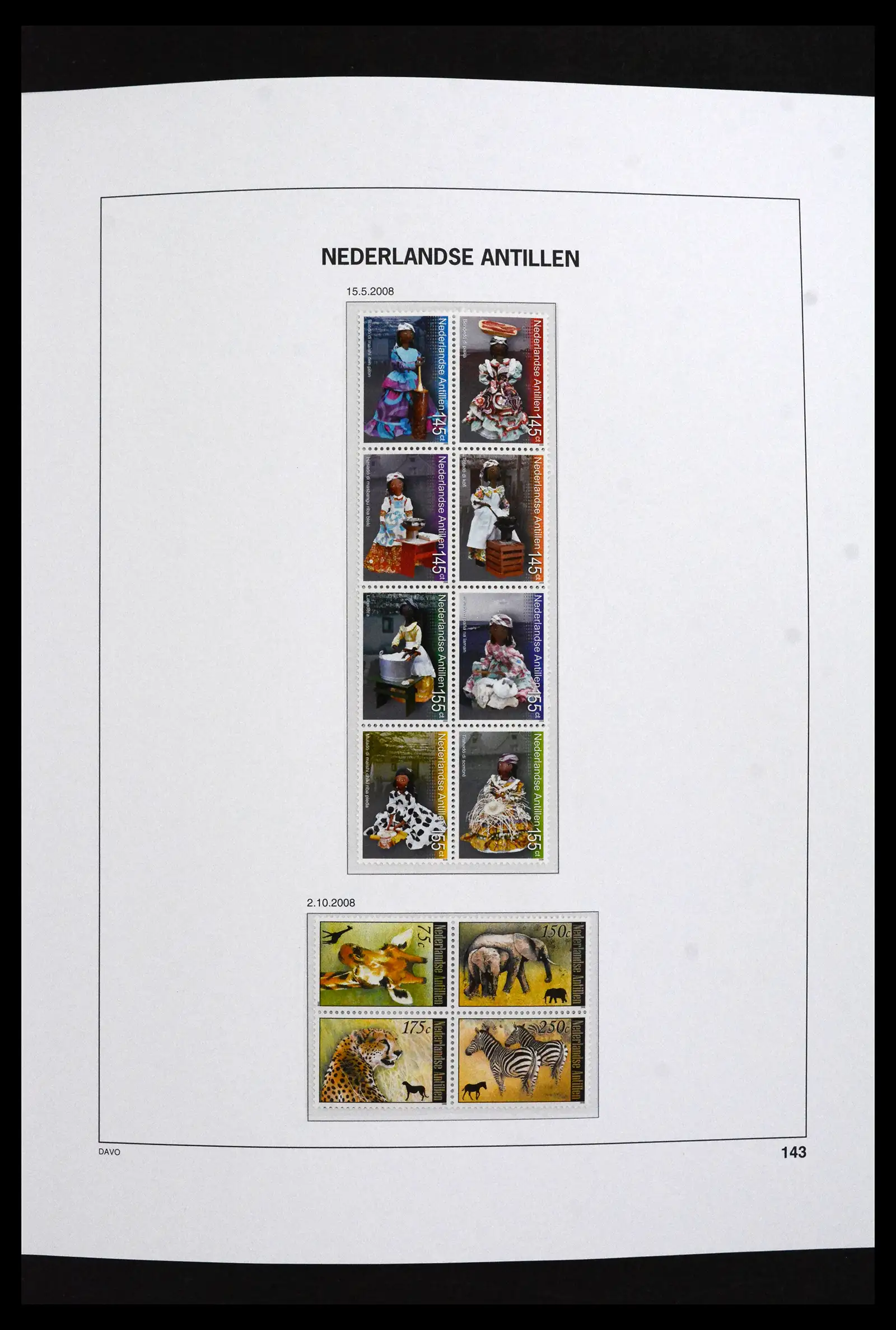 41733 0044 - Stamp collection 41733 Dutch Antilles 1990-2025!!
