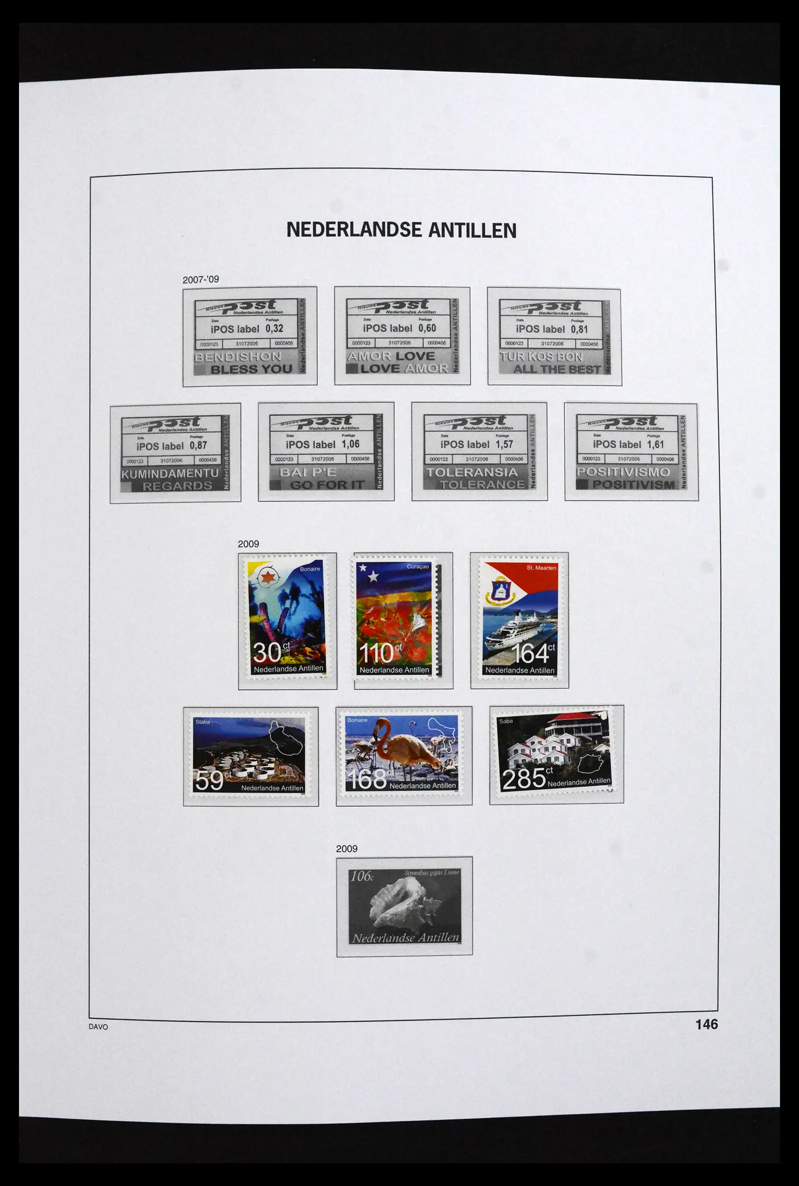 41733 0047 - Stamp collection 41733 Dutch Antilles 1990-2025!!