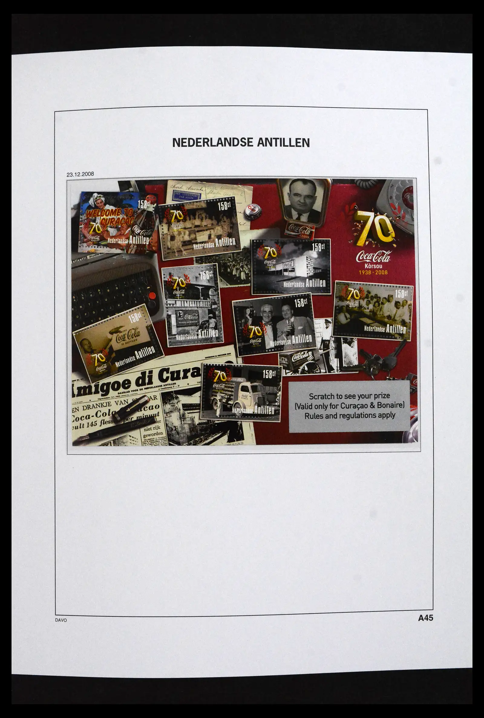 41733 0061 - Stamp collection 41733 Dutch Antilles 1990-2025!!