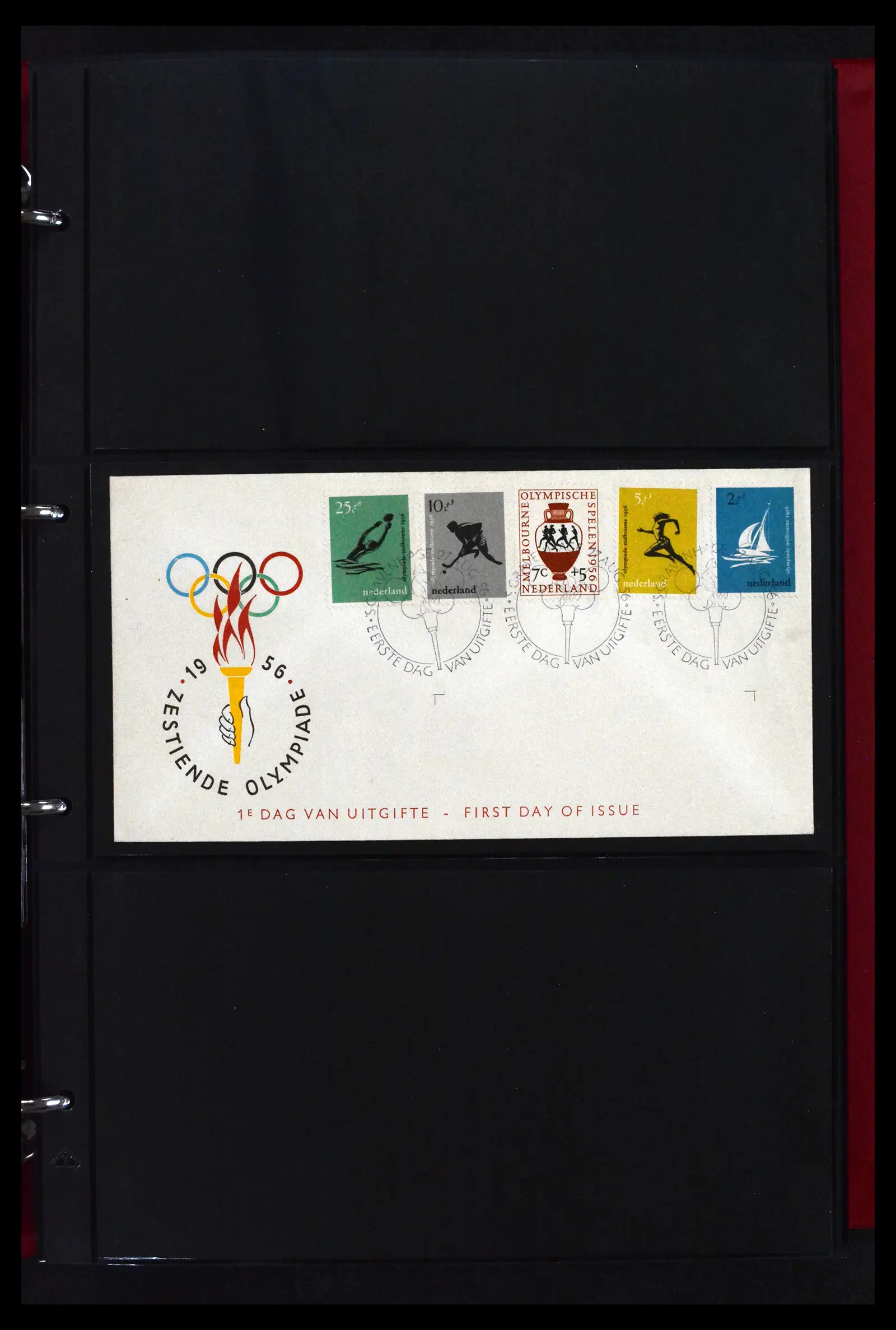 41739 0002 - Stamp collection 41739 Netherlands FDC's unaddressed 1954-1978.