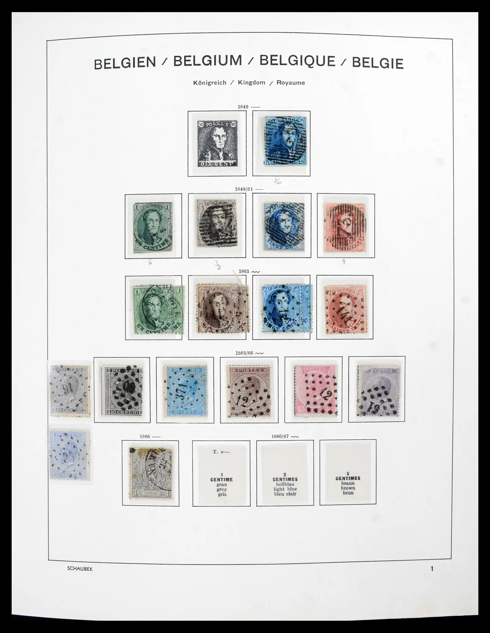 41740 0001 - Stamp collection 41740 European countries 1840-1945.