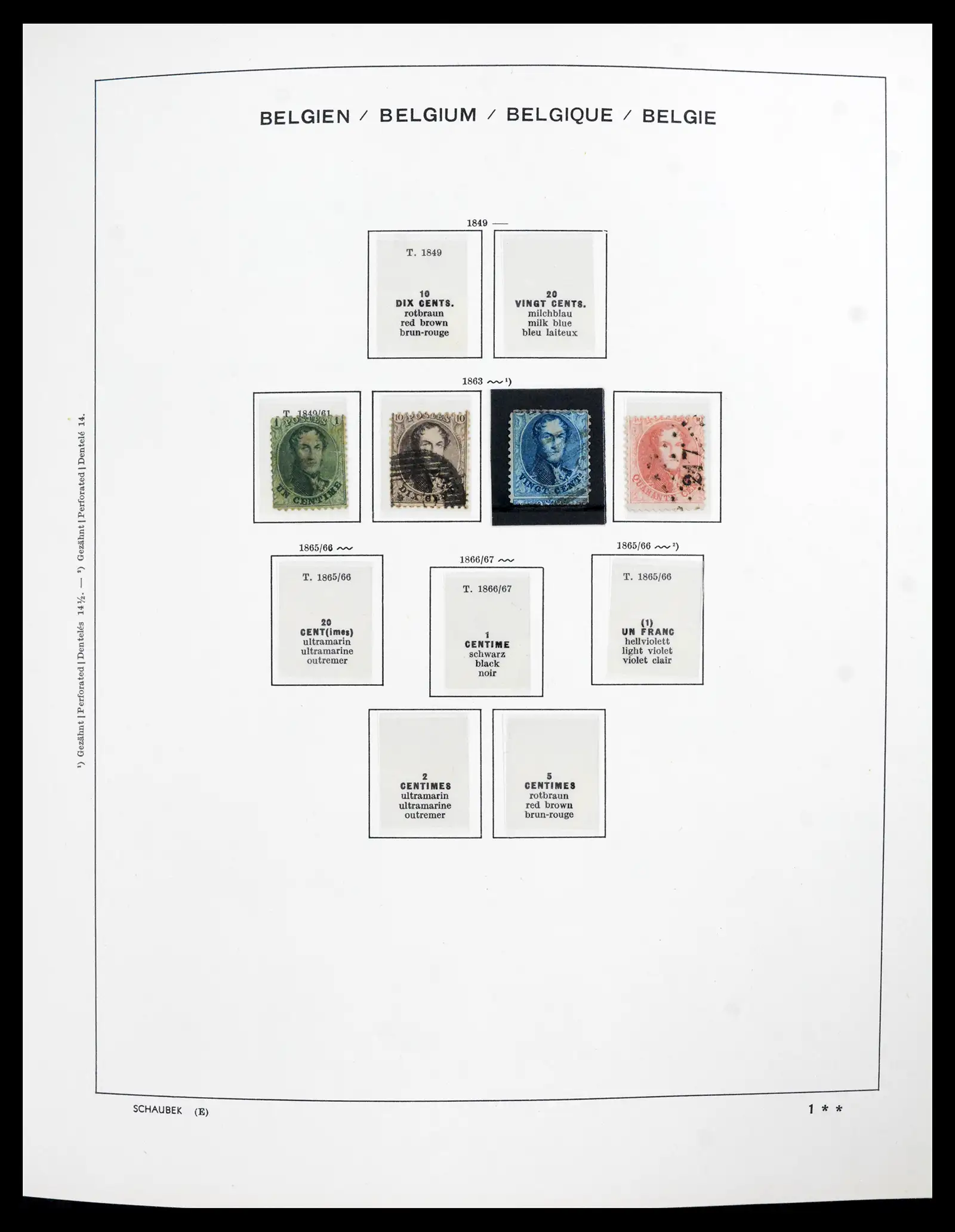 41740 0003 - Stamp collection 41740 European countries 1840-1945.