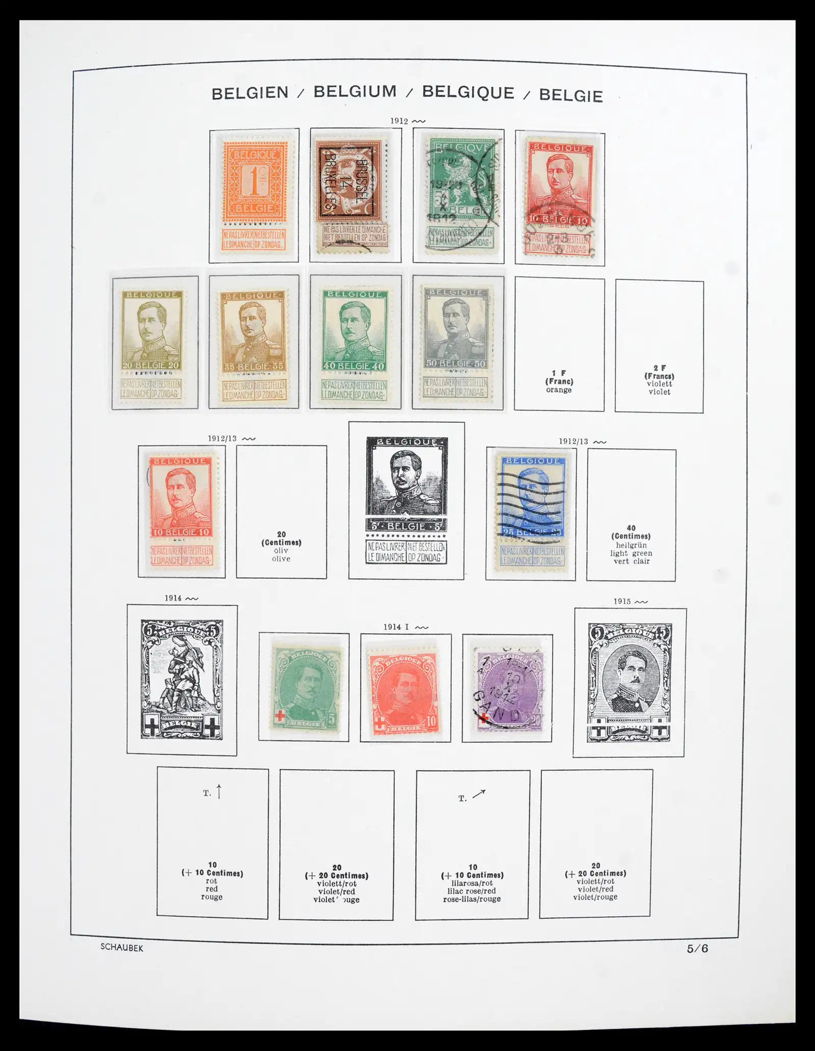 41740 0009 - Stamp collection 41740 European countries 1840-1945.