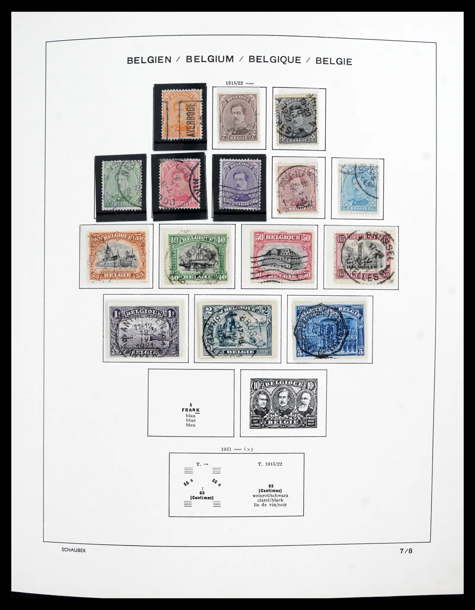 41740 0010 - Stamp collection 41740 European countries 1840-1945.