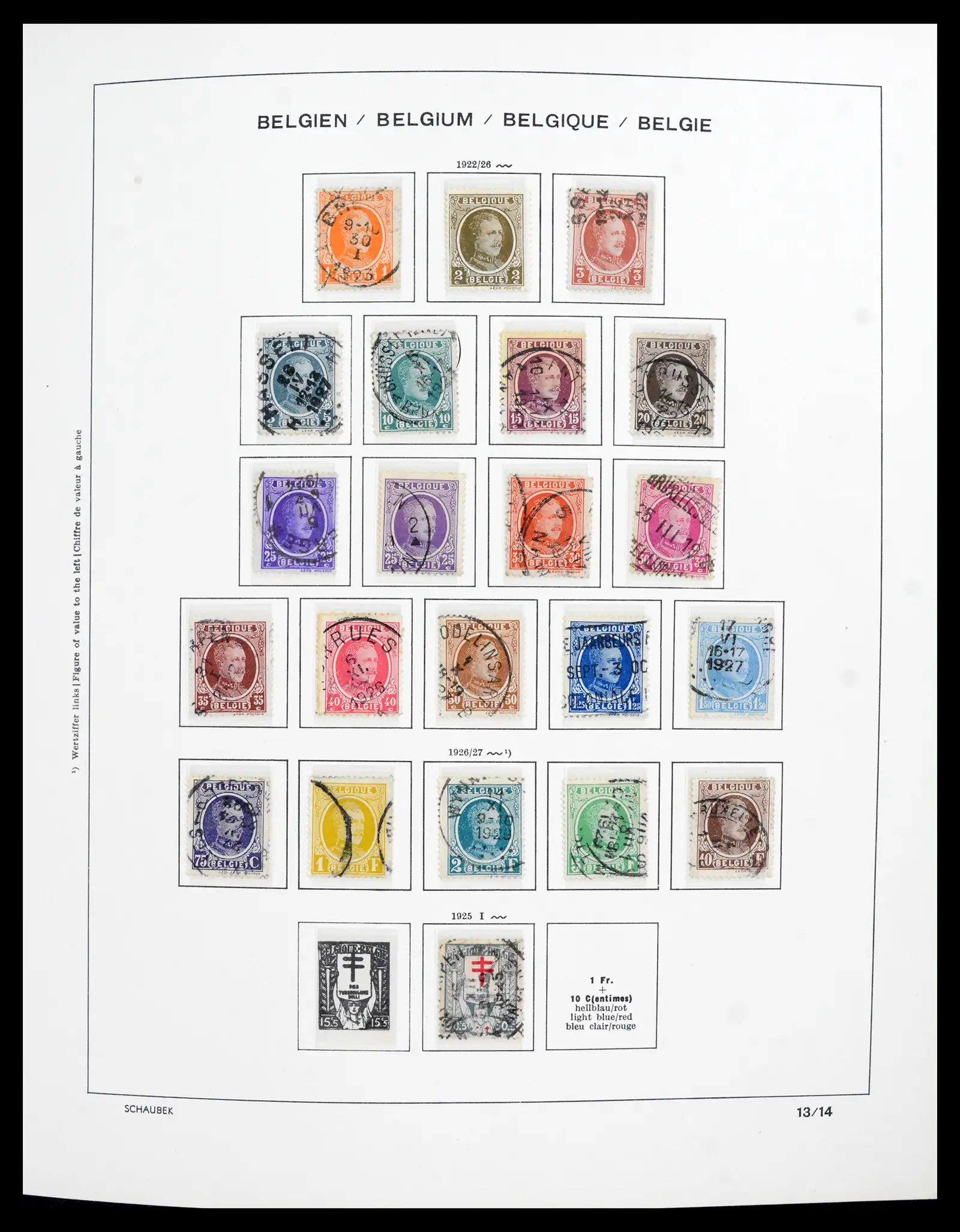 41740 0014 - Stamp collection 41740 European countries 1840-1945.