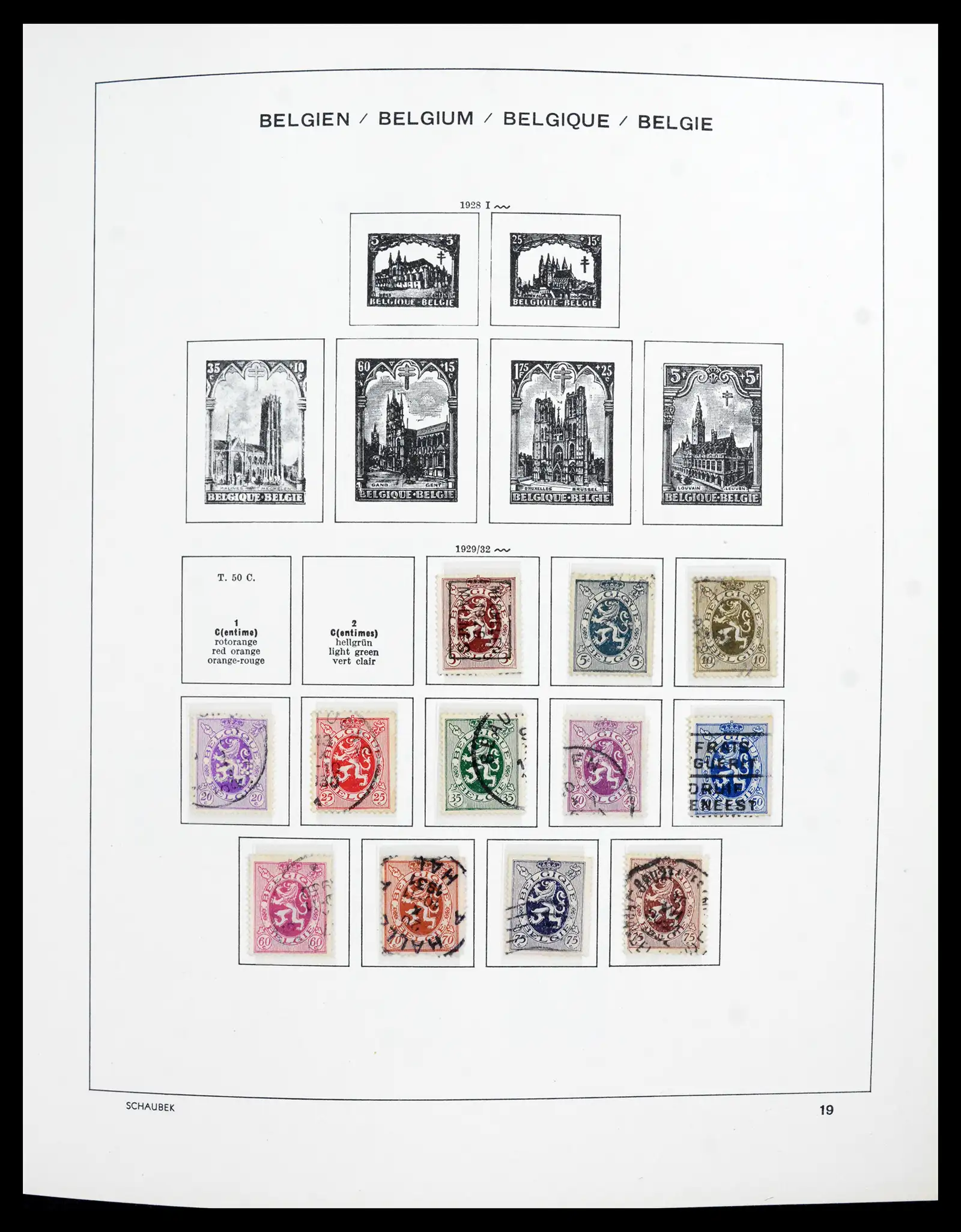 41740 0016 - Stamp collection 41740 European countries 1840-1945.