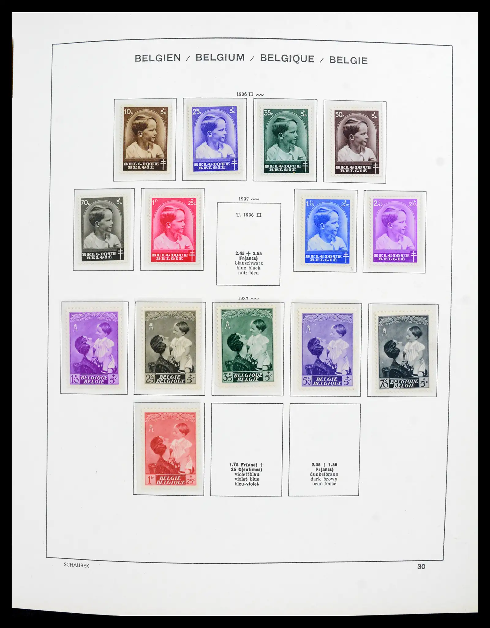 41740 0025 - Postzegelverzameling 41740 Europese landen 1840-1945.