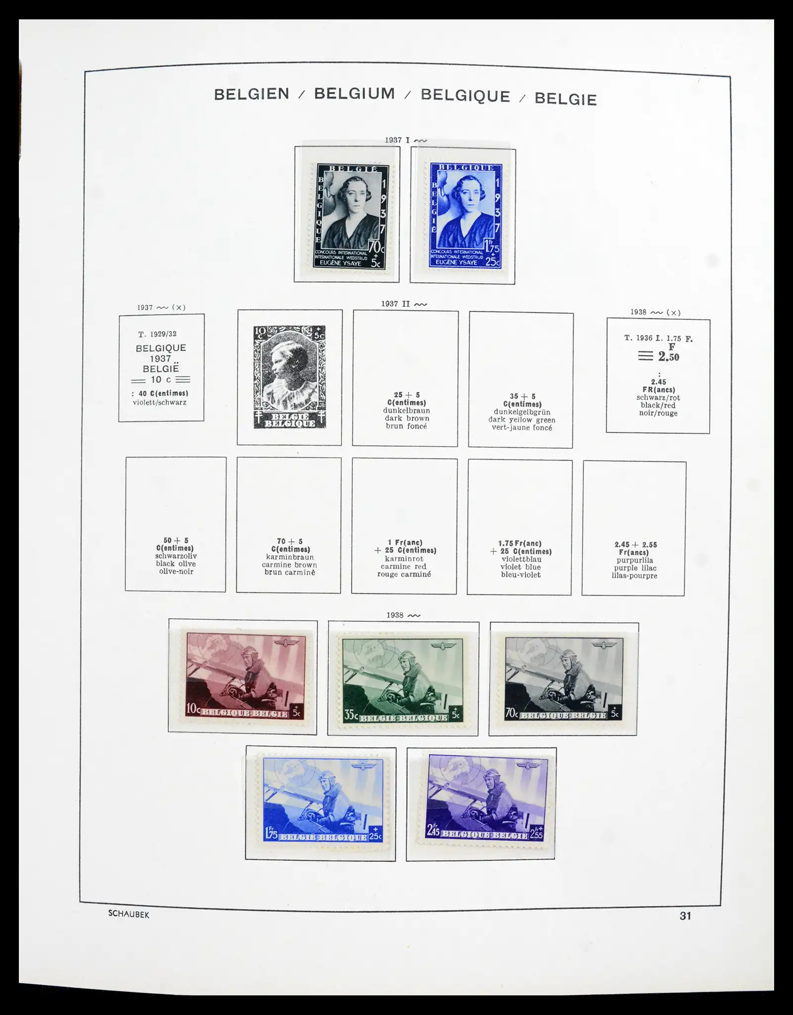 41740 0026 - Postzegelverzameling 41740 Europese landen 1840-1945.