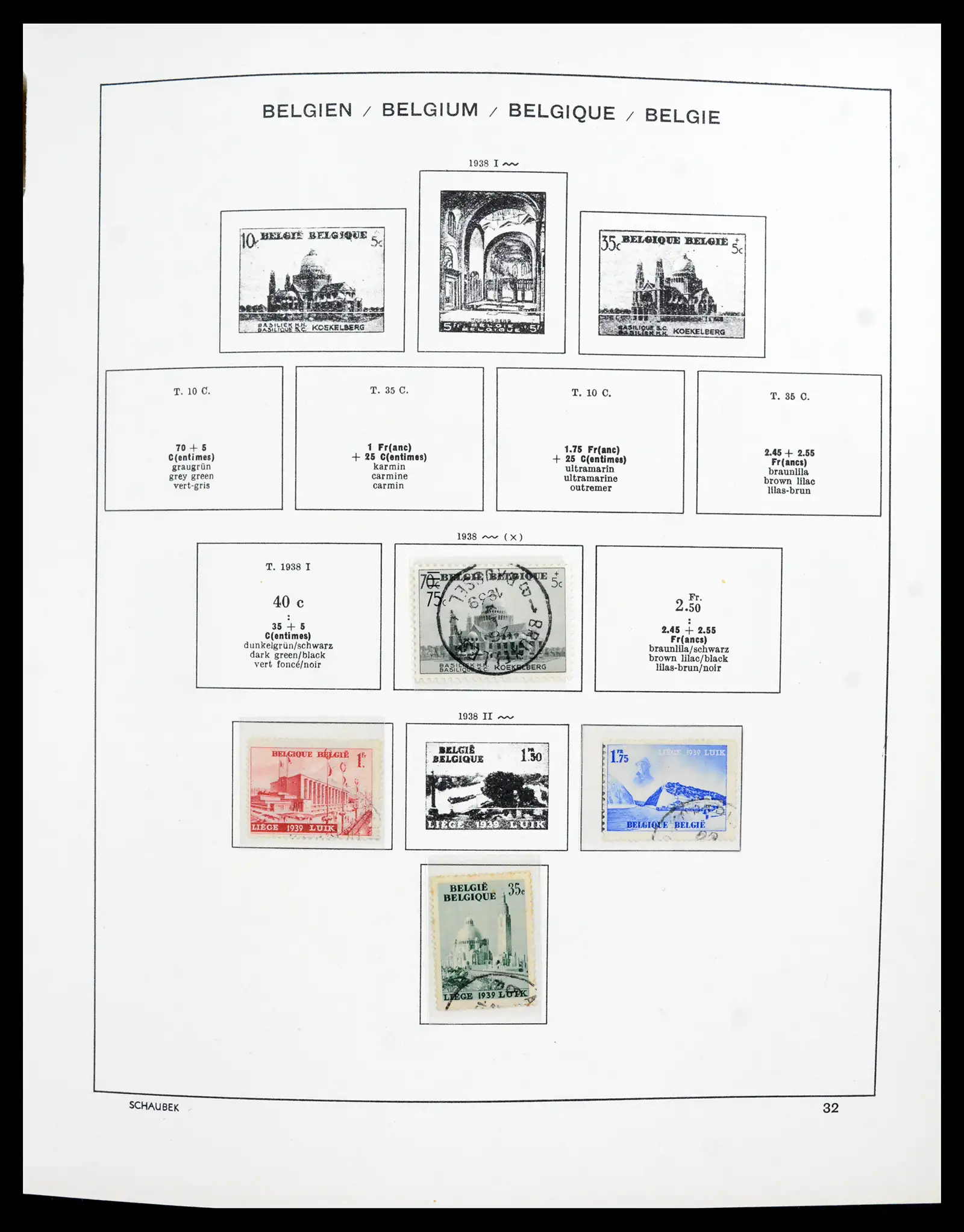 41740 0027 - Postzegelverzameling 41740 Europese landen 1840-1945.