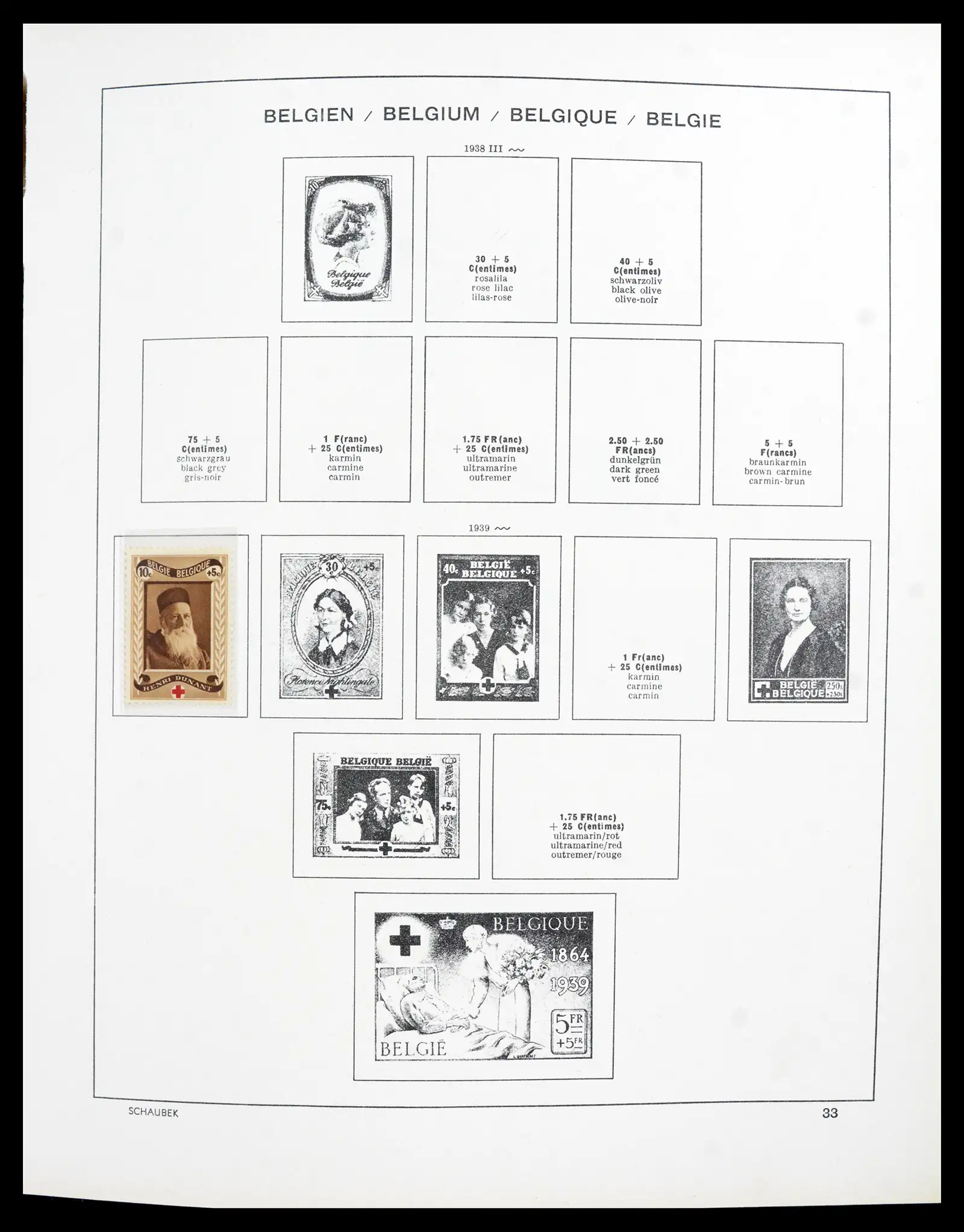 41740 0028 - Postzegelverzameling 41740 Europese landen 1840-1945.