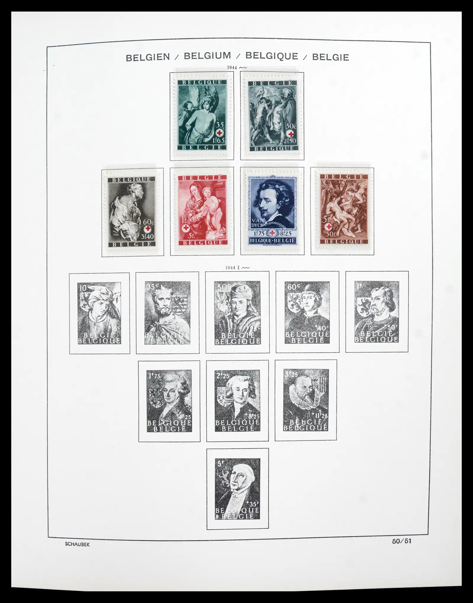 41740 0037 - Postzegelverzameling 41740 Europese landen 1840-1945.