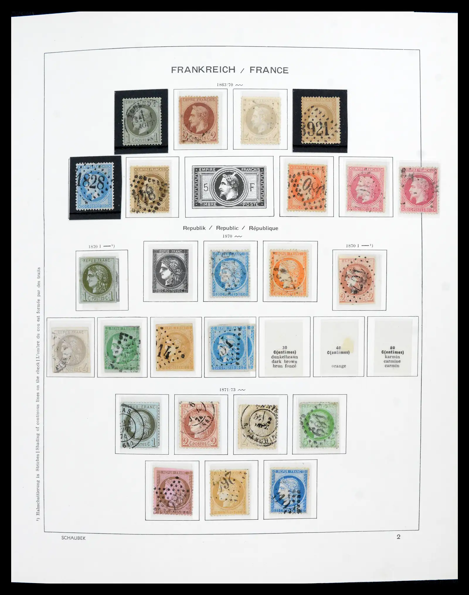 41740 0052 - Postzegelverzameling 41740 Europese landen 1840-1945.