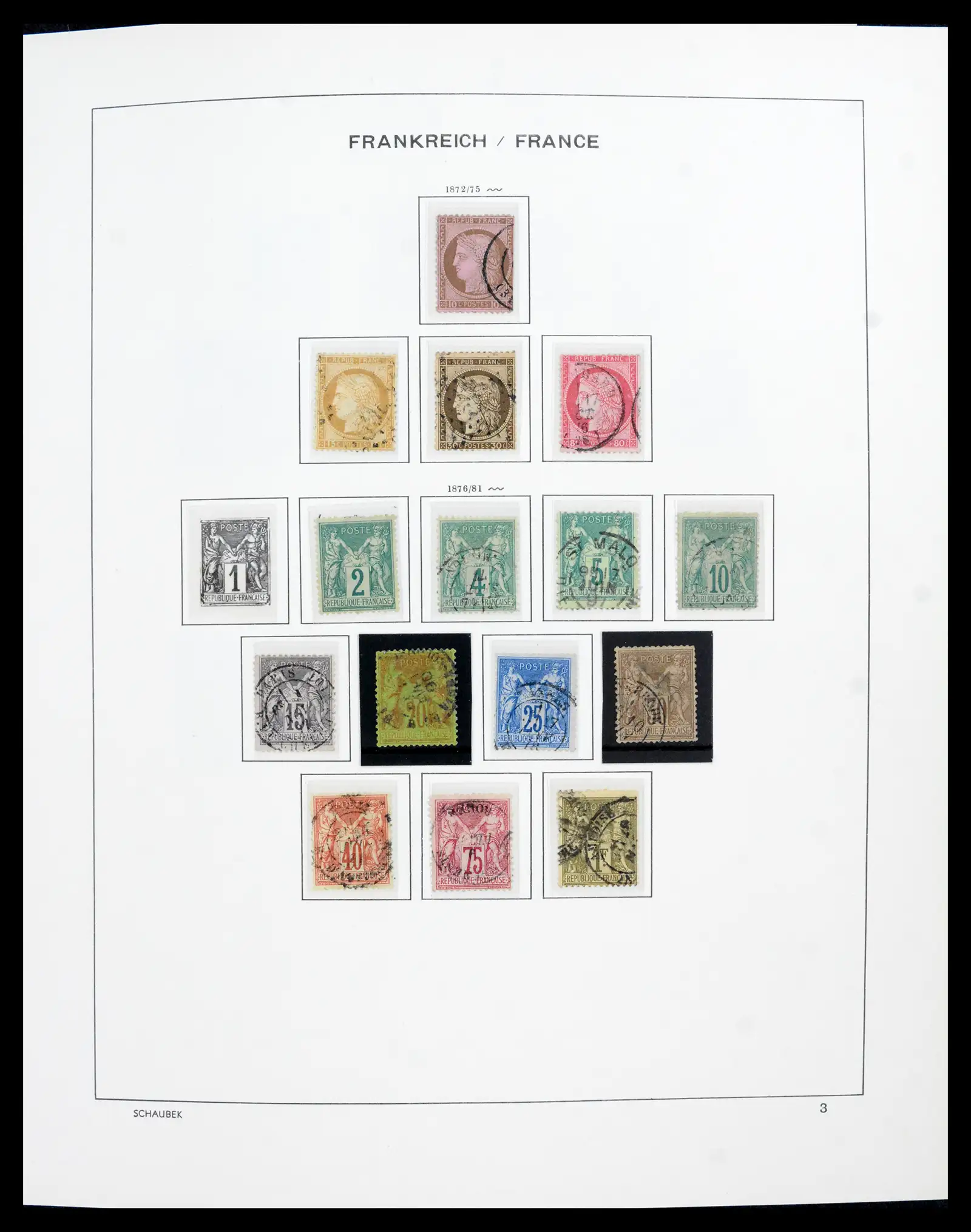 41740 0054 - Postzegelverzameling 41740 Europese landen 1840-1945.