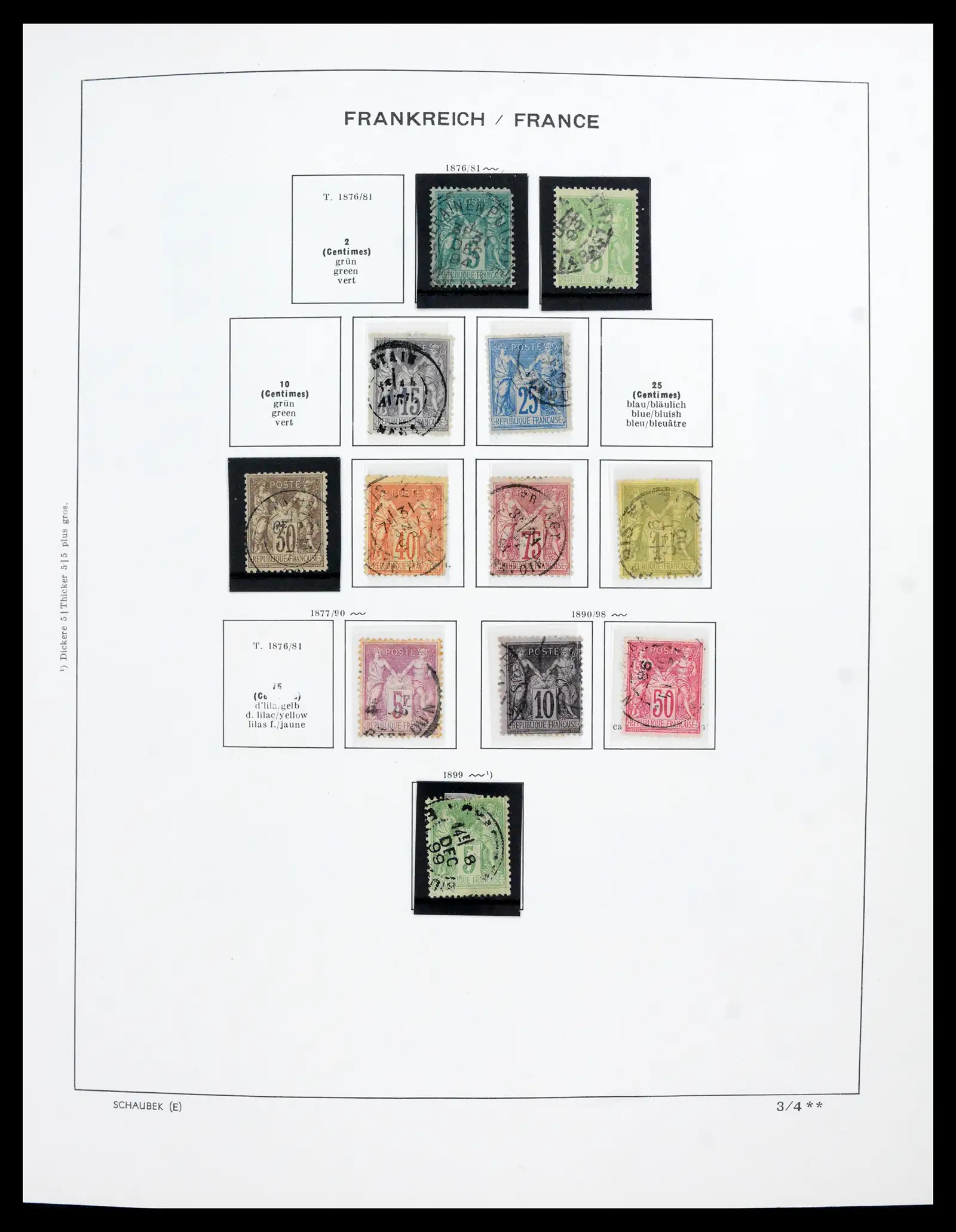 41740 0056 - Postzegelverzameling 41740 Europese landen 1840-1945.