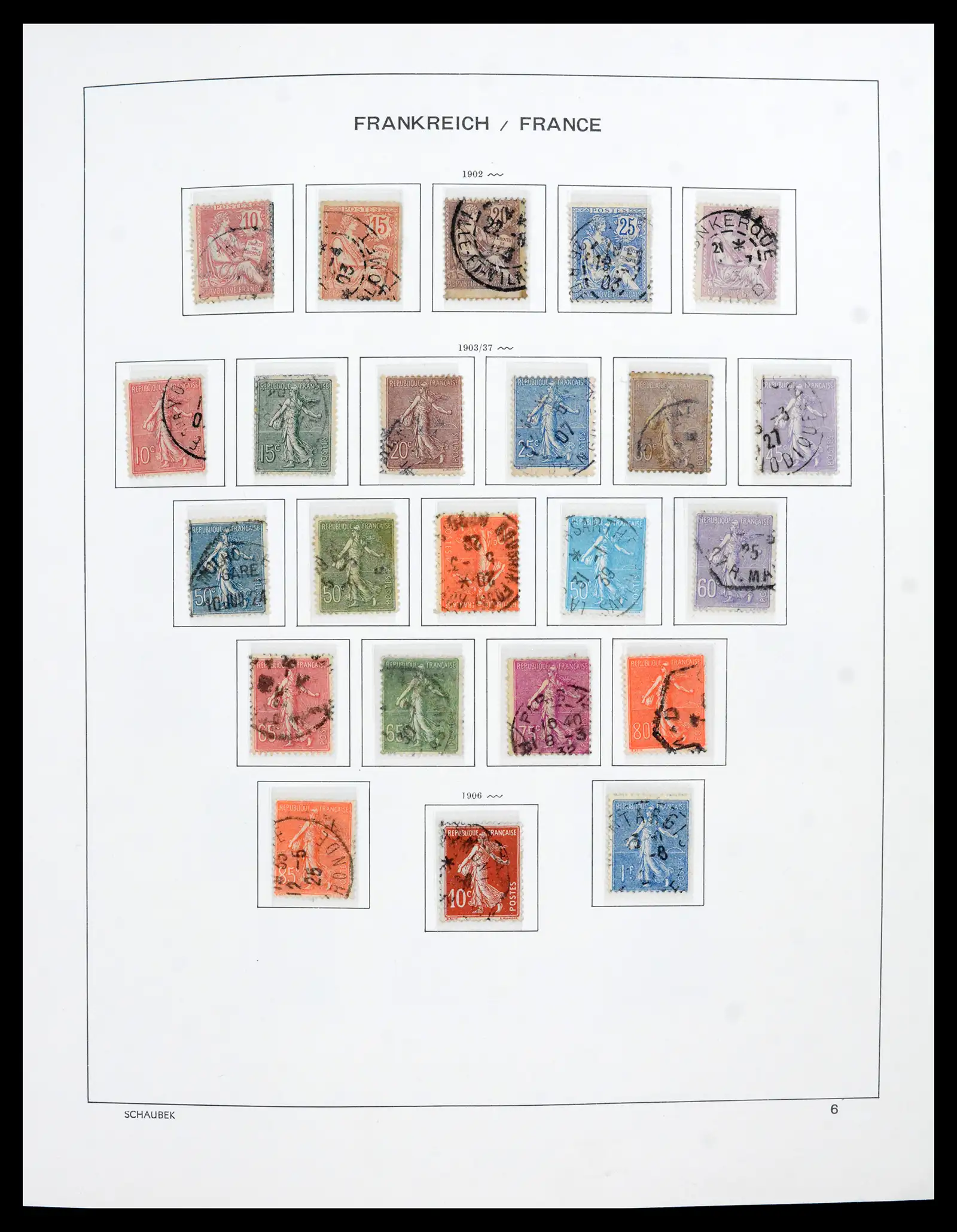 41740 0058 - Postzegelverzameling 41740 Europese landen 1840-1945.