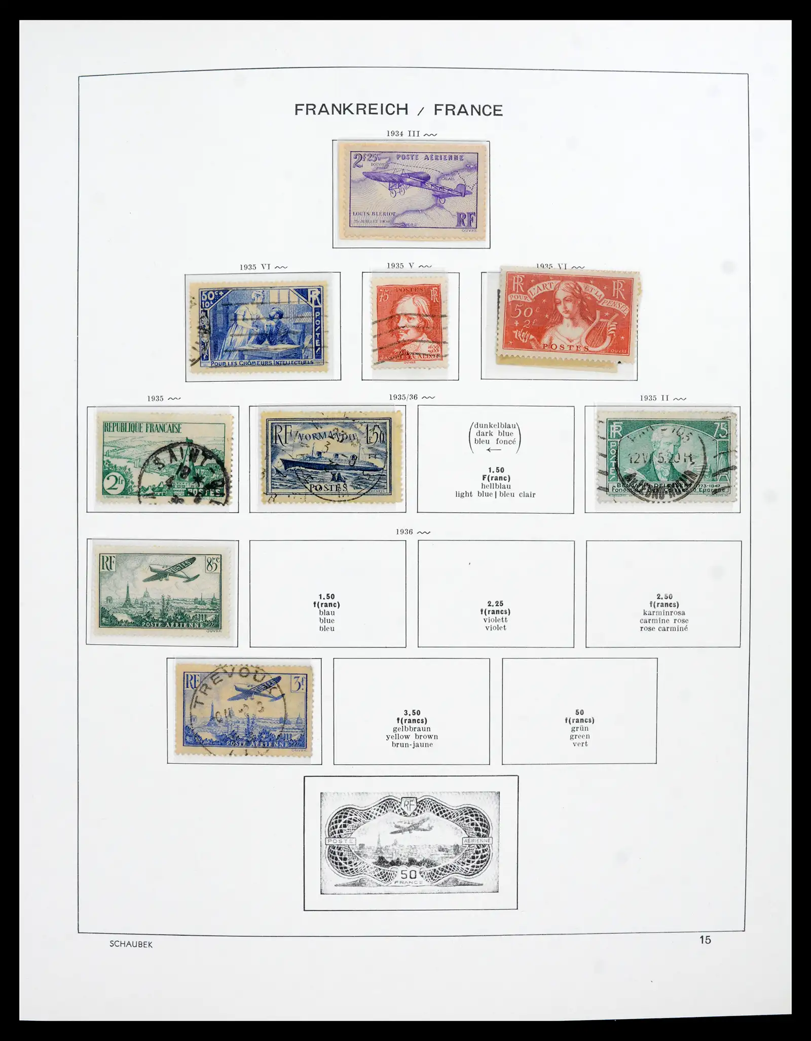 41740 0068 - Postzegelverzameling 41740 Europese landen 1840-1945.