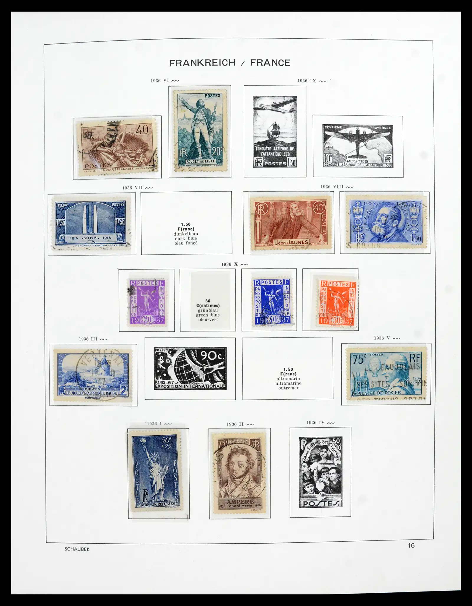 41740 0070 - Postzegelverzameling 41740 Europese landen 1840-1945.