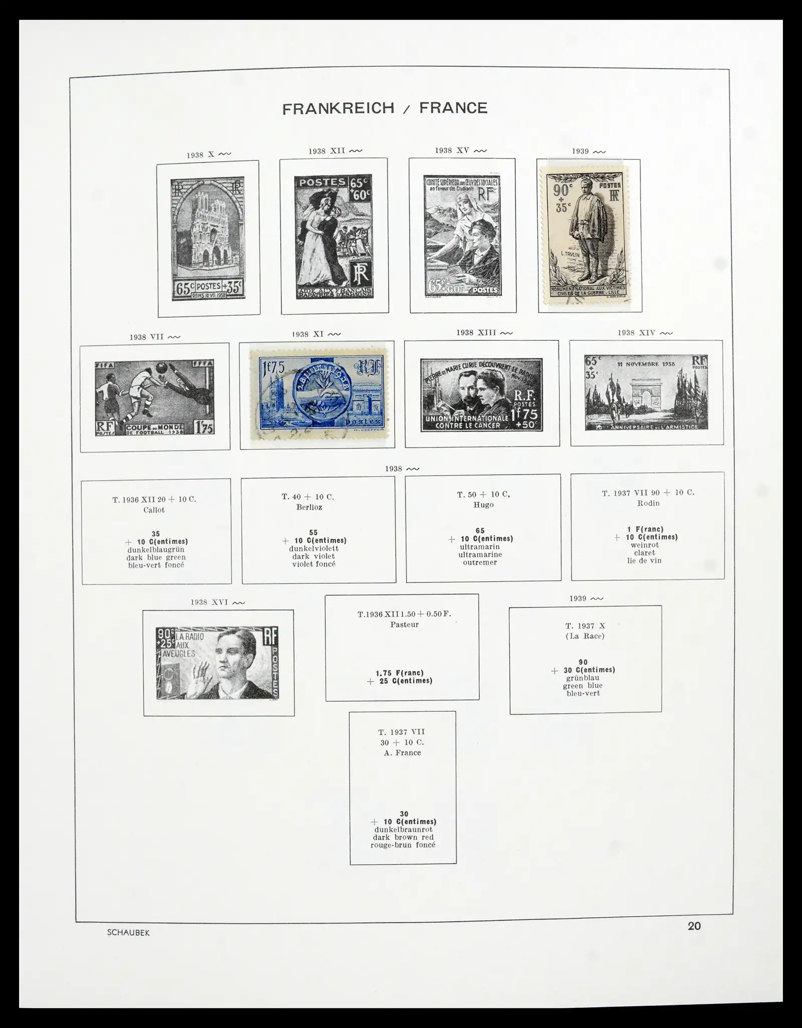 41740 0074 - Postzegelverzameling 41740 Europese landen 1840-1945.