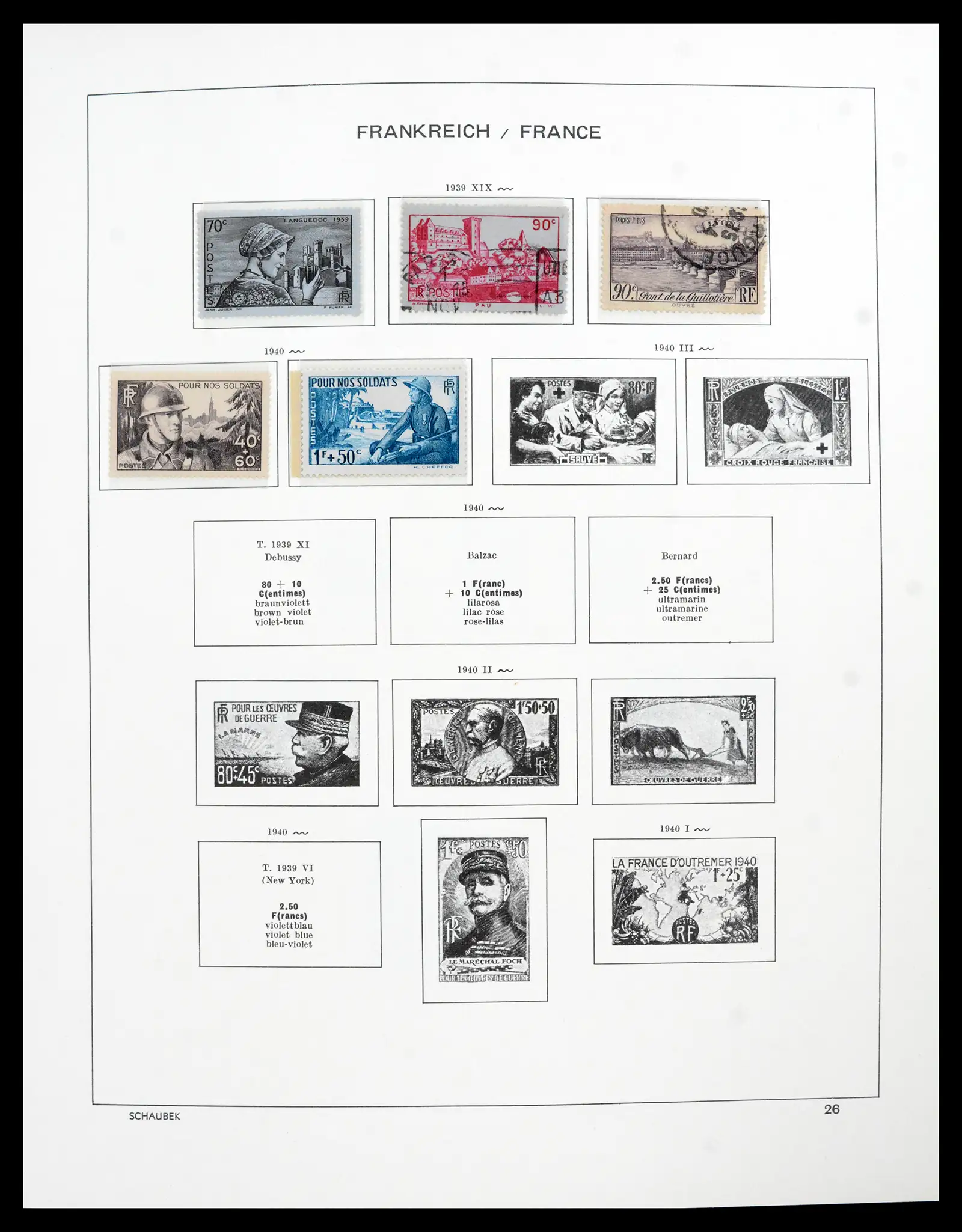 41740 0078 - Postzegelverzameling 41740 Europese landen 1840-1945.